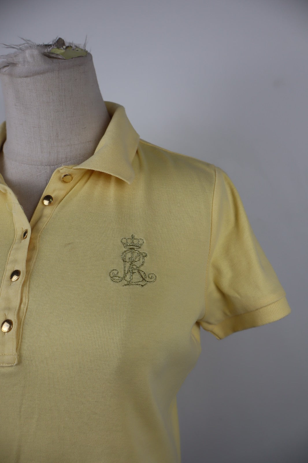 RALPH LAUREN POLO MAGLIA DONNA COTONE TG. S WOMAN SHIRT CASUAL VINTAGE COTTON