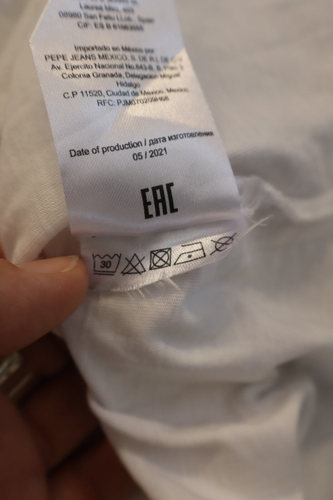 PEPE JEANS LONDON MAGLIA DONNA TG. L WOMAN CASUAL  T-SHIRT SETA COTONE