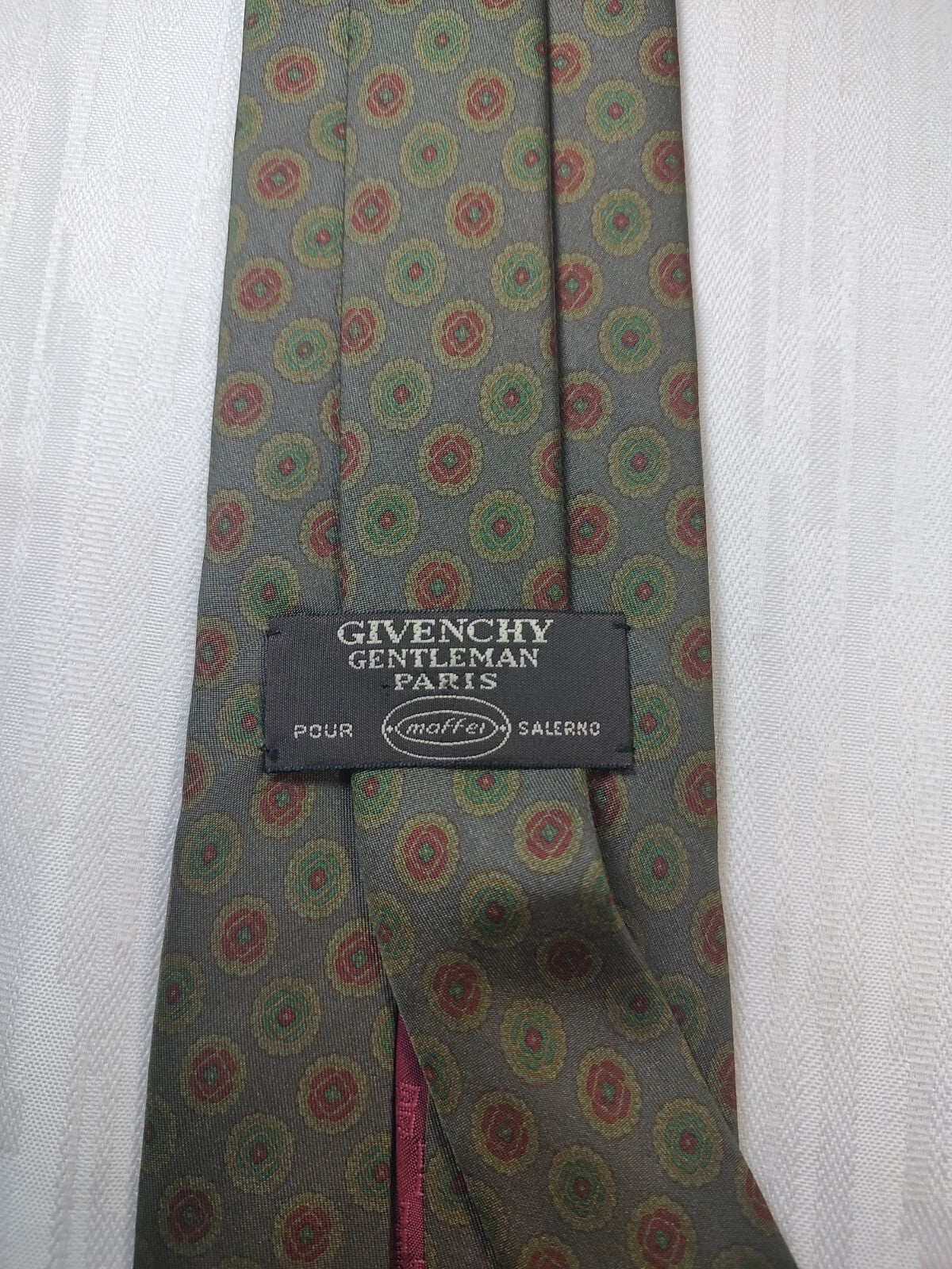 GIVENCHY 100% SILK TIE SETA CRAVATTA NECKTIE MADE IN ITALY CLASSIC