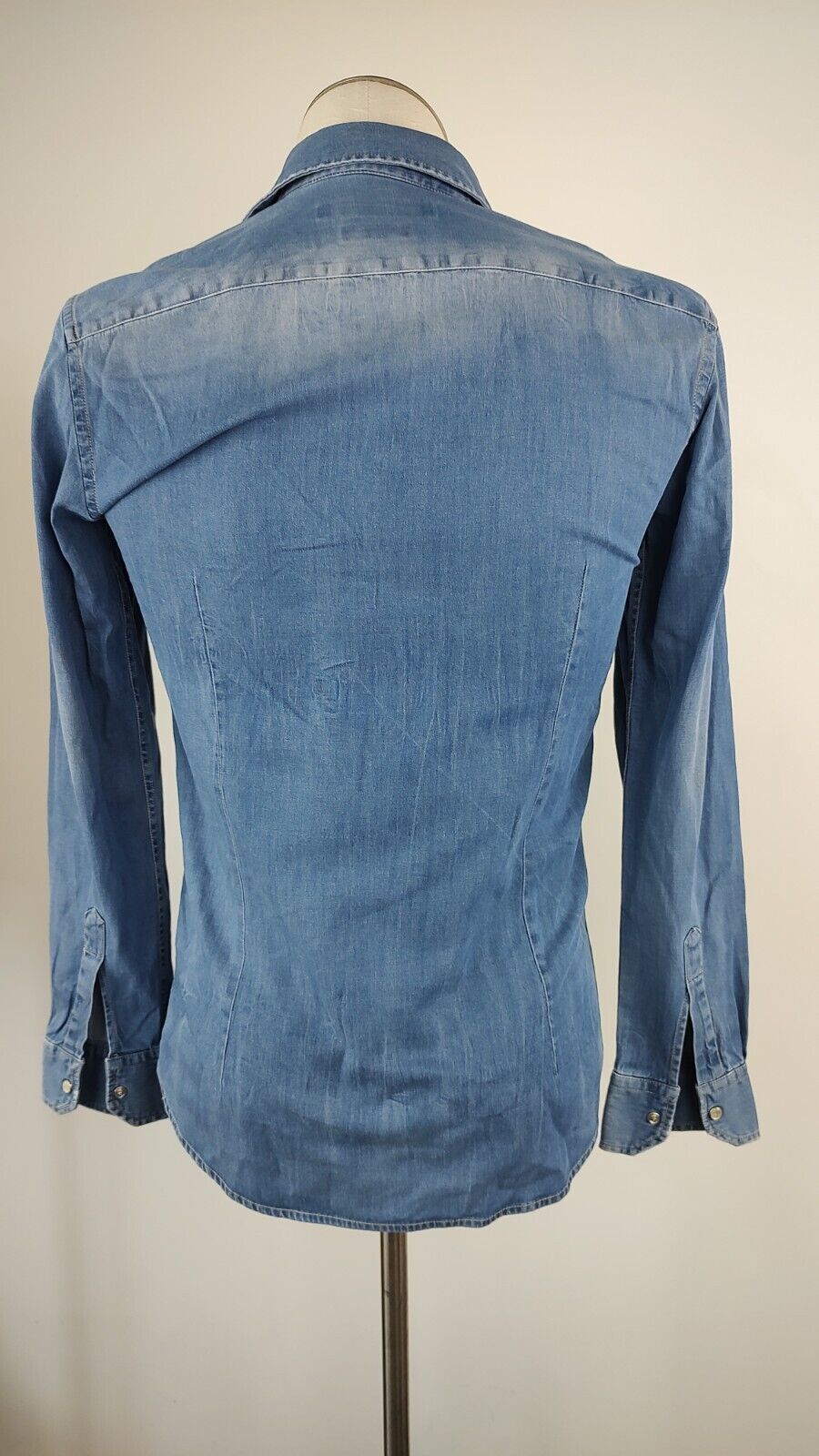 LIU JO CAMICIA UOMO COTONE TG. S MAN CASUAL VINTAGE SHIRT