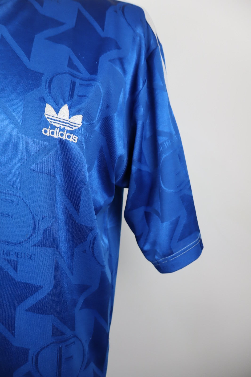 ADIDAS SPORT MAGLIA CALCIO UOMO XL MAN VINTAGE T-SHIRT UOMO JERSEY MADE IN USA