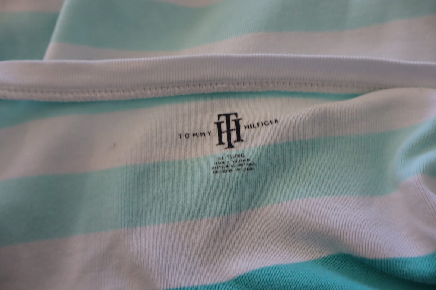 TOMMY HILFIGER MAGLIA COTONE DONNA TG. XL WOMAN CASUAL VINTAGE T-SHIRT