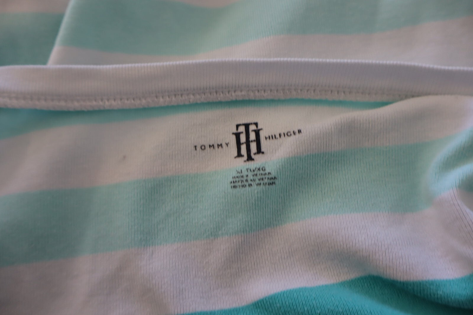 TOMMY HILFIGER MAGLIA COTONE DONNA TG. XL WOMAN CASUAL VINTAGE T-SHIRT