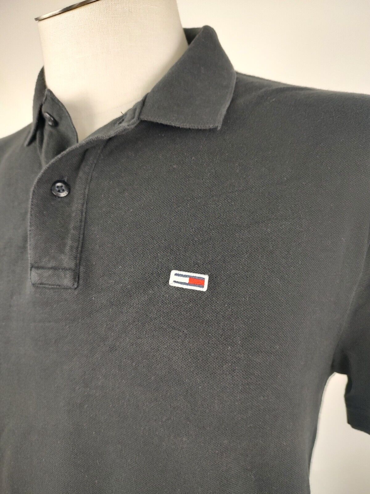 TOMMY HILFIGER JEANS MAGLIA POLO UOMO TG. S MAN POLO SHIRT CASUAL VINTAGE