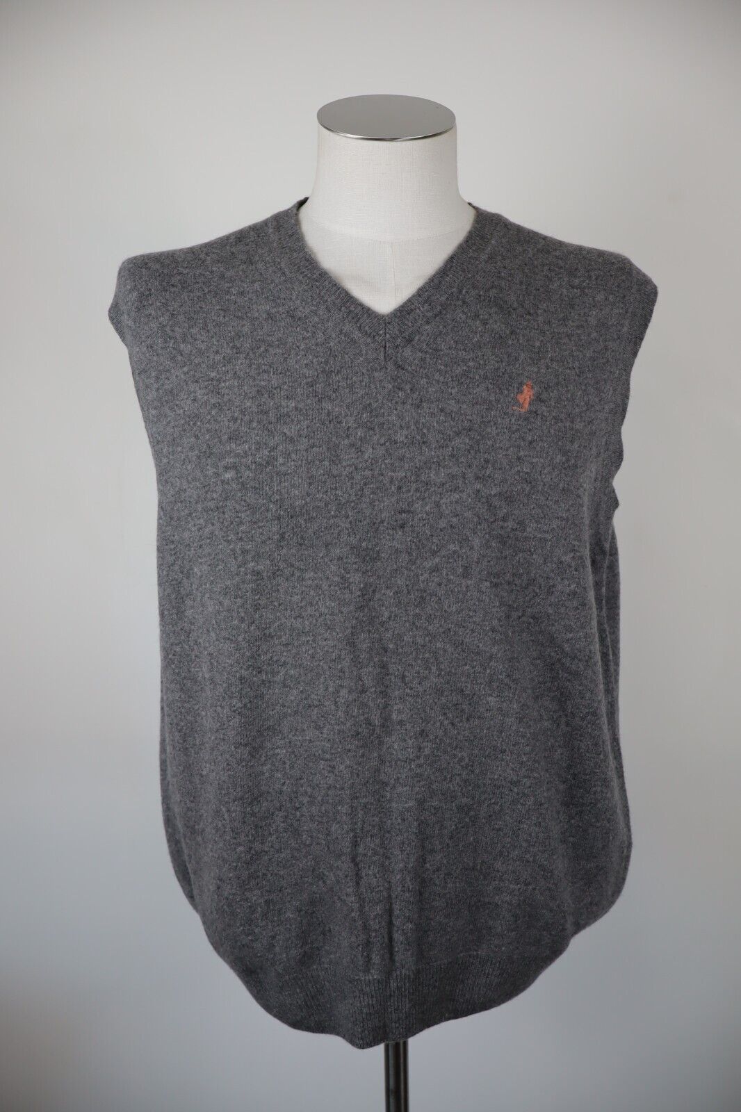 MARLBORO CLASSICS MAGLIONE SMANICATO LANA GILET UOMO Tg. L SWEATER MAN CASUAL