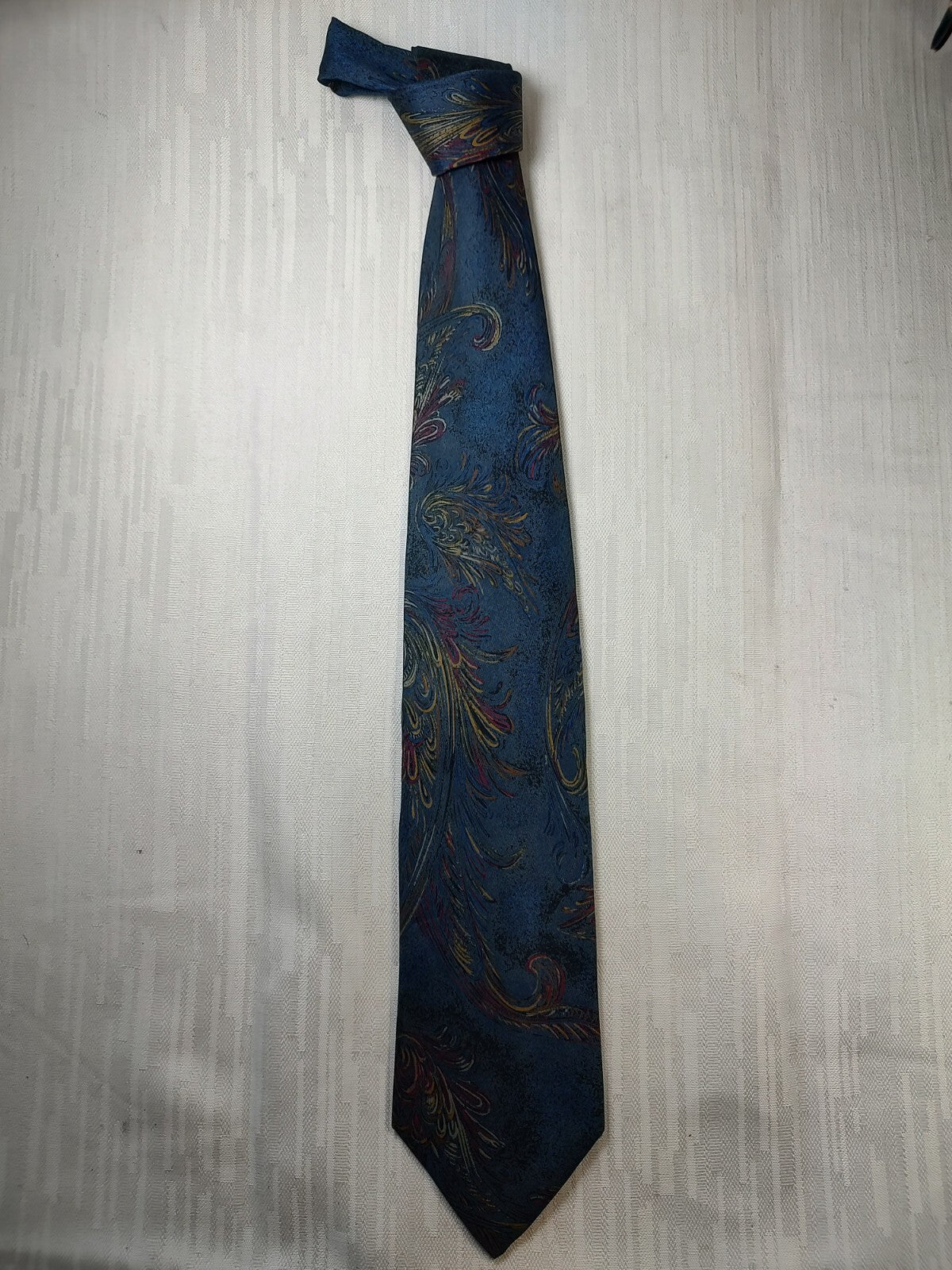 PACO RABANNE 100% SILK TIE SETA CRAVATTA NECKTIE MADE IN FRANCIA CLASSIC