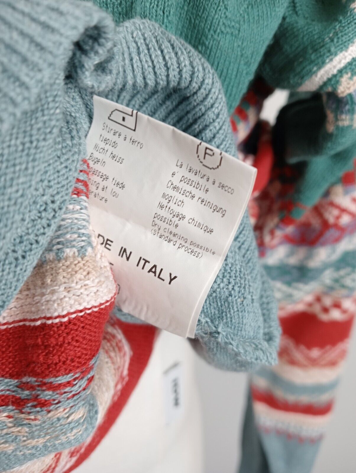 NAVIGARE MAGLIONE MAGLIA COTONE COTTON UOMO Tg. L MAN SWEATER CASUAL VINTAGE