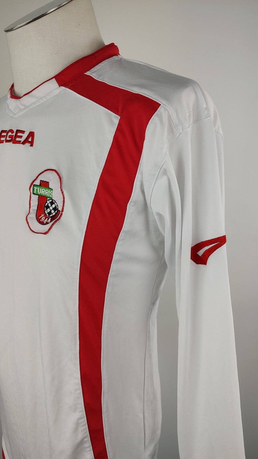 LEGEA TURRIS MAGLIA CALCIO UOMO Tg L SOCCER JERSEY VINTAGE