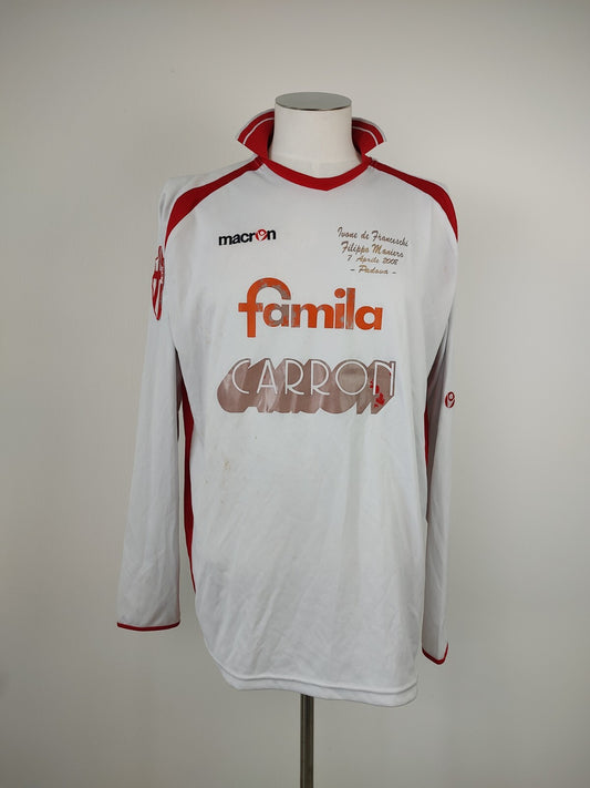 MACRON AMAURI N 10 MAGLIA CALCIO UOMO XL SOCCER TRIKOT MAN JERSEY ADDIO MANIERO