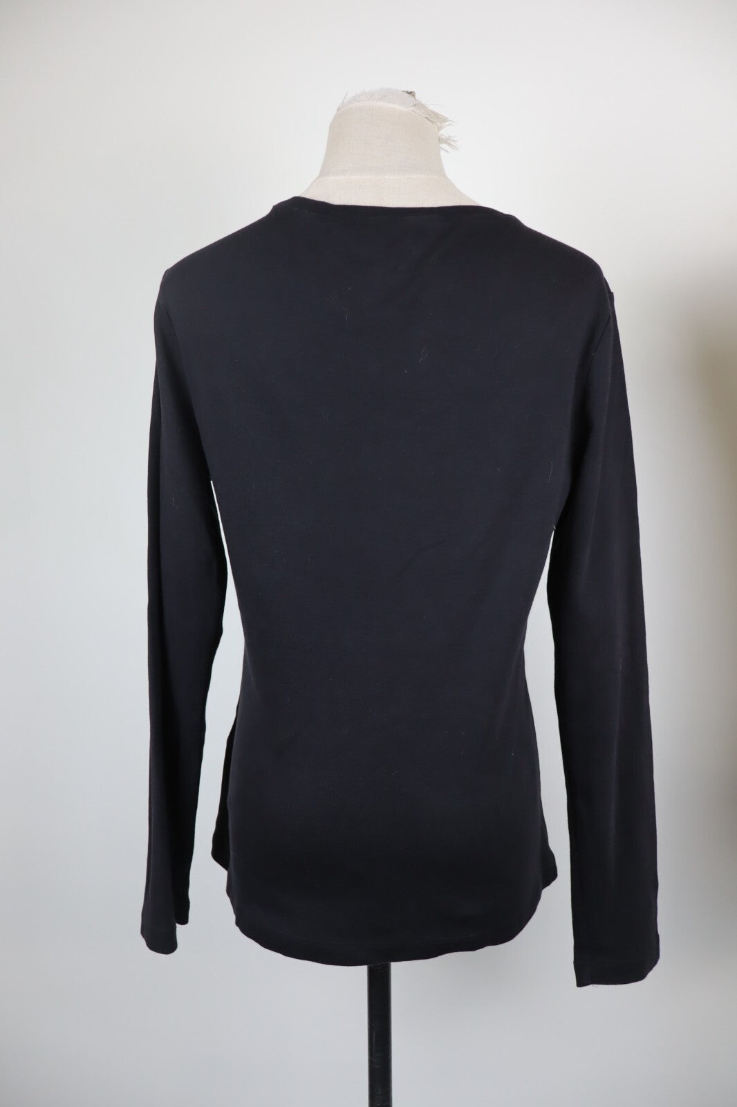 TOMMY HILFIGER MAGLIA DONNA TG L WOMAN T-SHIRT CASUAL VINTAGE COTONE COTTON