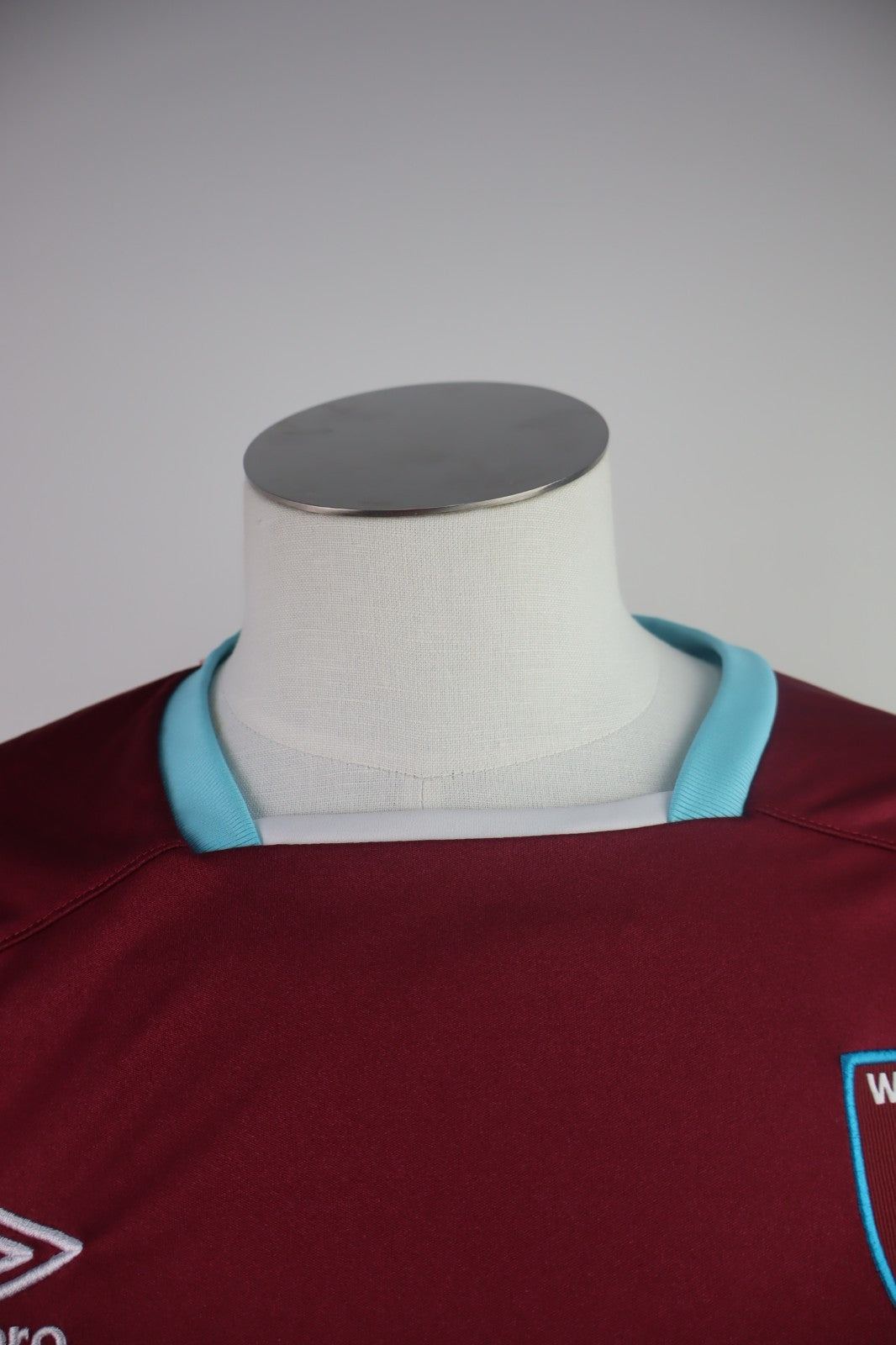 UMBRO WEST HAM  MAGLIA CALCIO TRIKOT UOMO Tg L SOCCER JERSEY VINTAGE 2016/17
