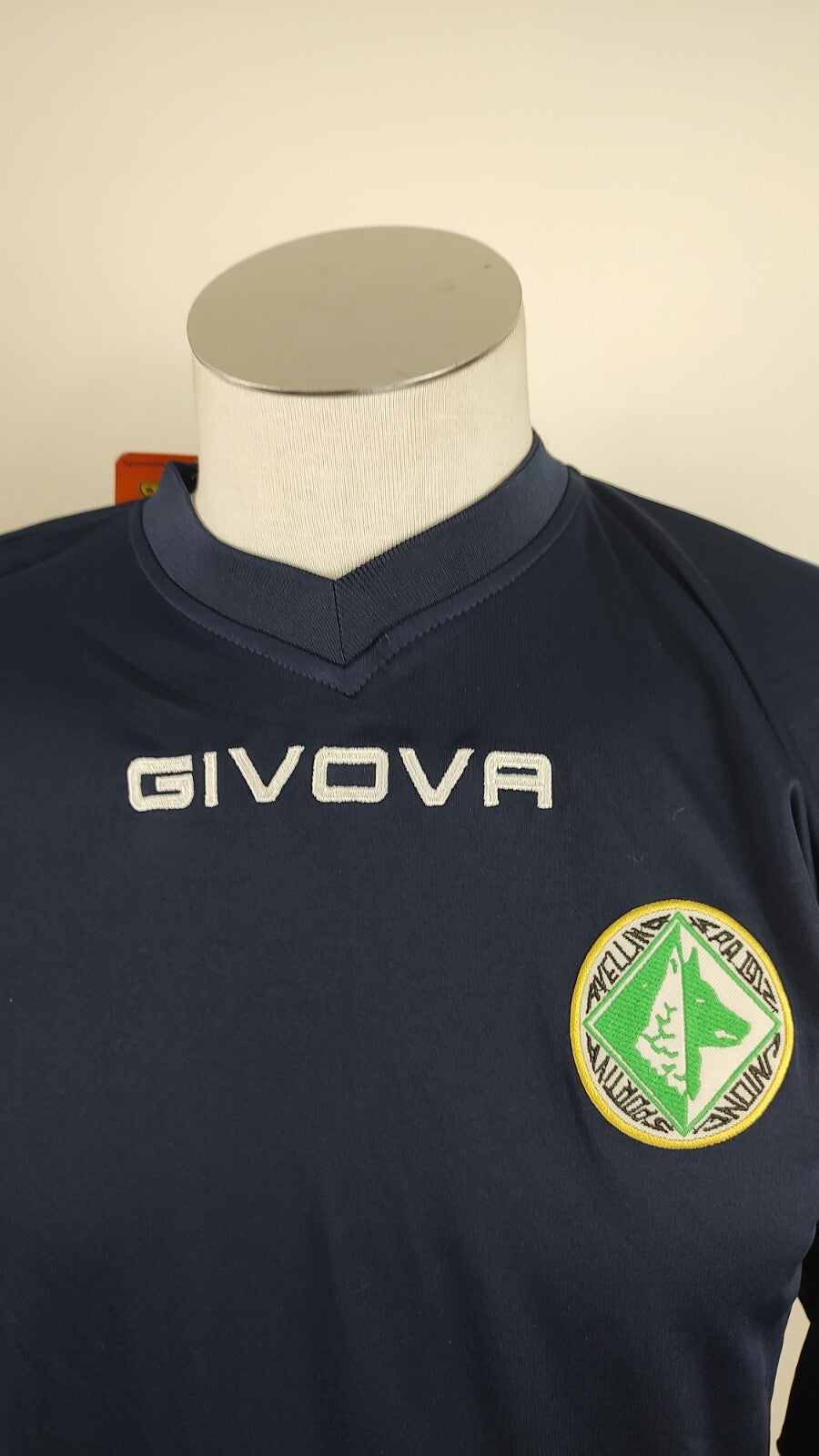 GIVOVA AVELLINO MAGLIA CALCIO T-SHIRT UOMO 46/ M SOCCER MAN SPORT VINTAGE TAG