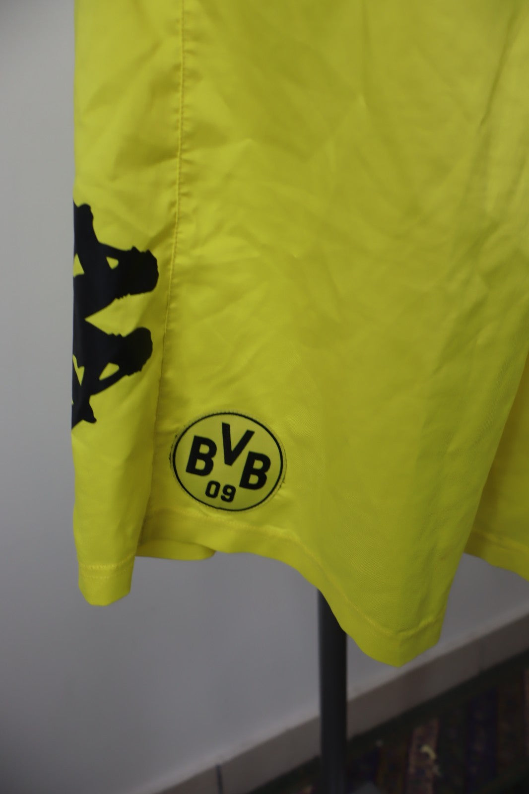 KAPPA BORUSSIA DORTMUND PANTALONCINI CALCIO UOMO MAN TG L SPORT SOCCER SHORTS