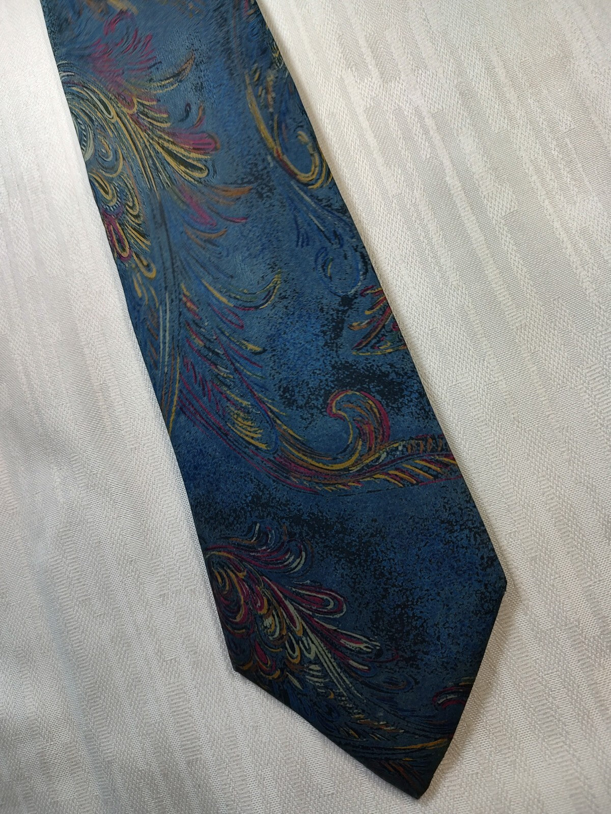 PACO RABANNE 100% SILK TIE SETA CRAVATTA NECKTIE MADE IN FRANCIA CLASSIC