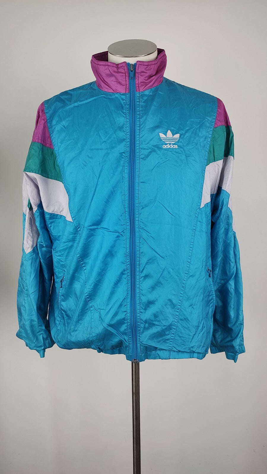 ADIDAS GIACCA SPORTIVA UOMO Tg. 4 MAN CASUAL SPORT JACKET VINTAGE