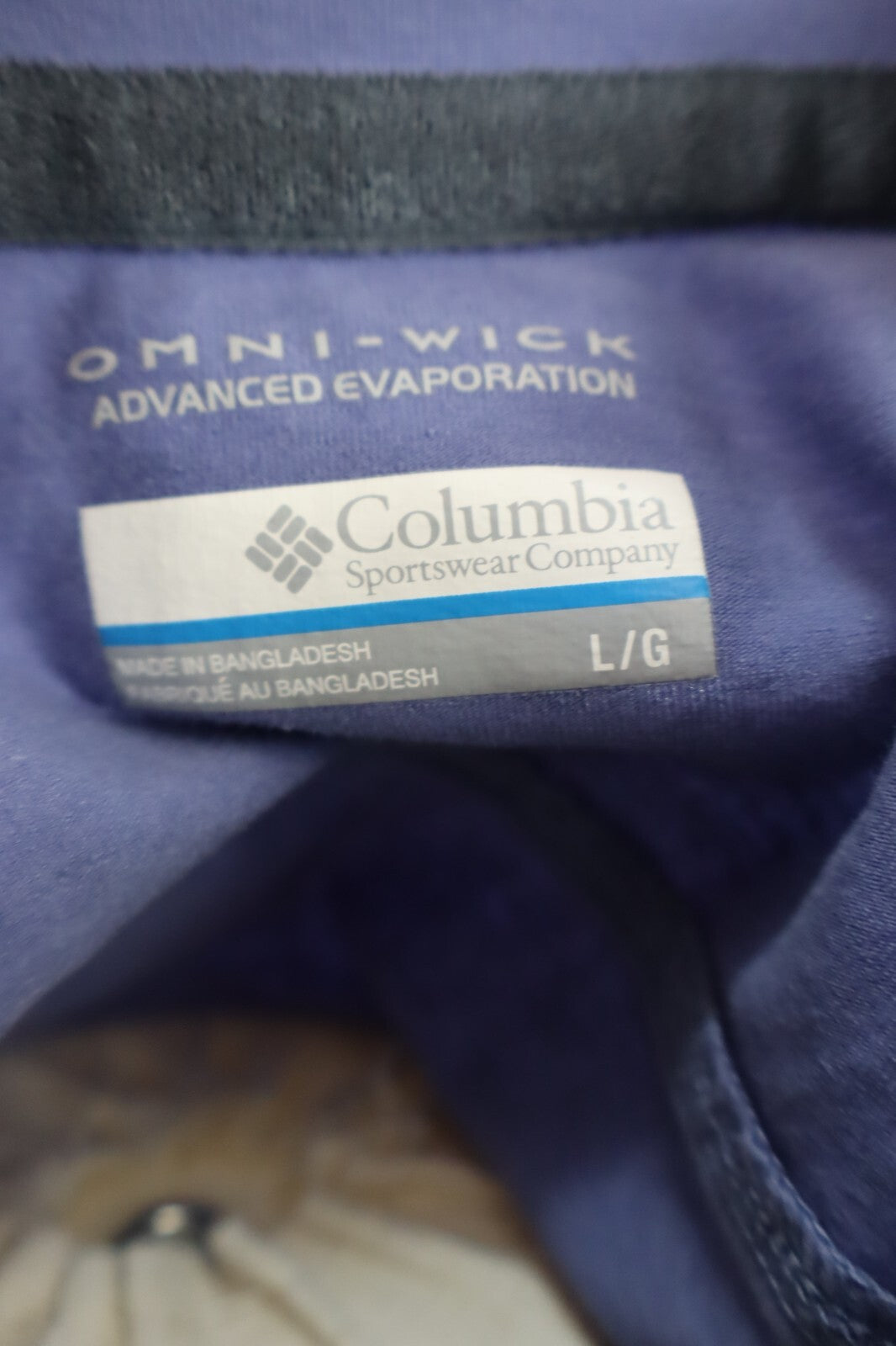 COLUMBIA POLO MAGLIA DONNA COTONE TG. L WOMAN COTTON SHIRT CASUAL VINTAGE