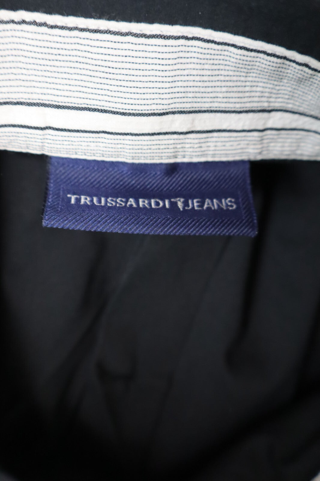 TRUSSARDI JEANS CAMICIA DONNA TG. L WOMAN SHIRT CASUAL VINTAGE COTONE