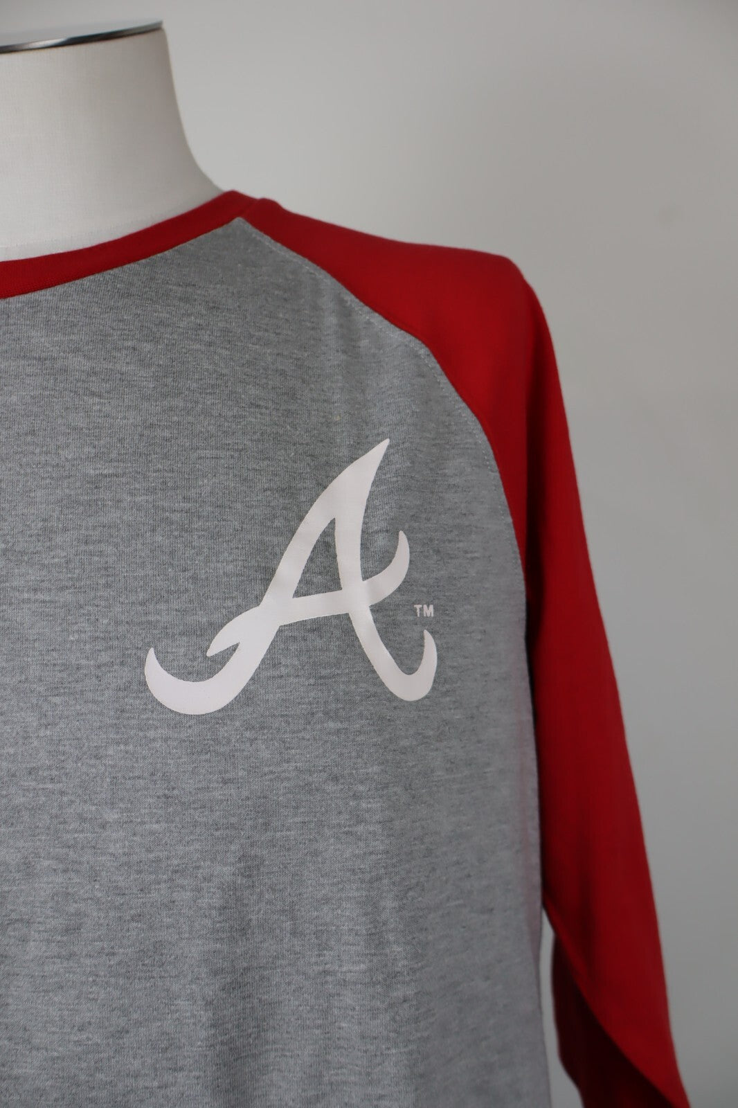 COOPERSTOWN MAJESTIC ATLANTA T-SHIRT BASEBALL UOMO MAGLIA Tg L MAN SPORT