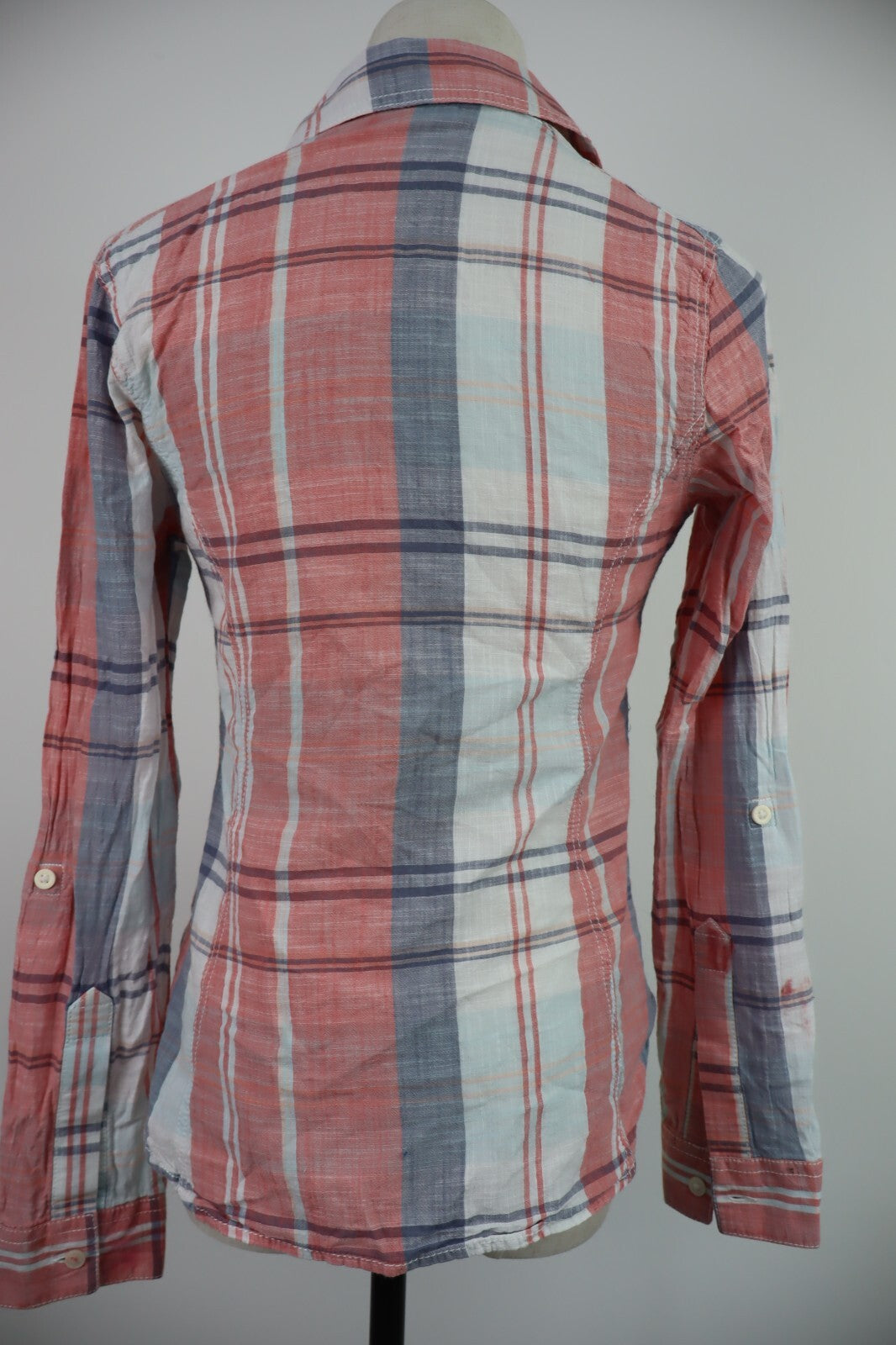 COLUMBIA CAMICIA  DONNA TG. XS WOMAN SHIRT CASUAL VINTAGE COTONE COTTON