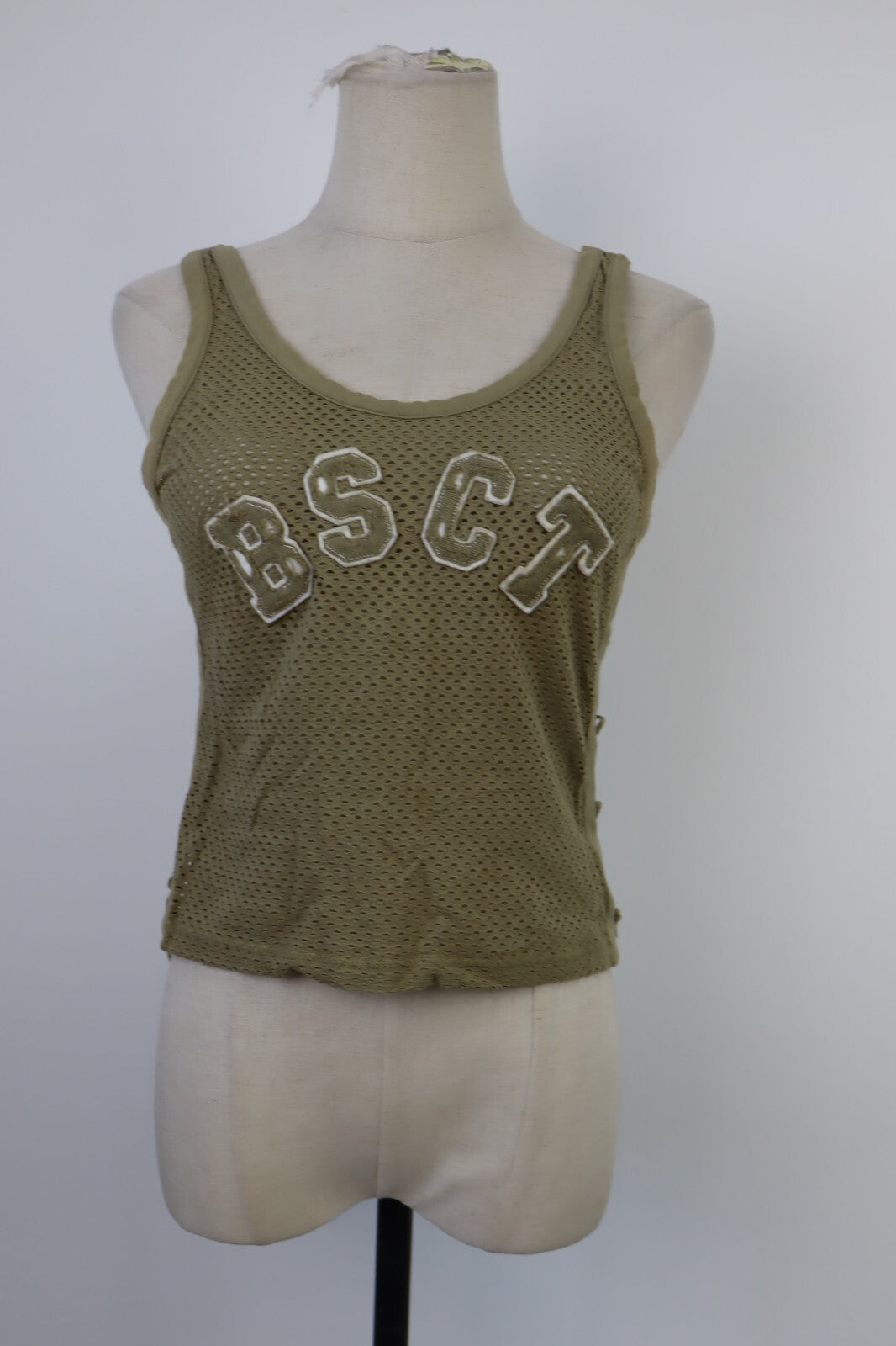 MAGLIA CROP TOP DONNA S WOMAN T-SHIRT STREETWEAR STAMPA LOGO GRUNGE Y2K 2000'S