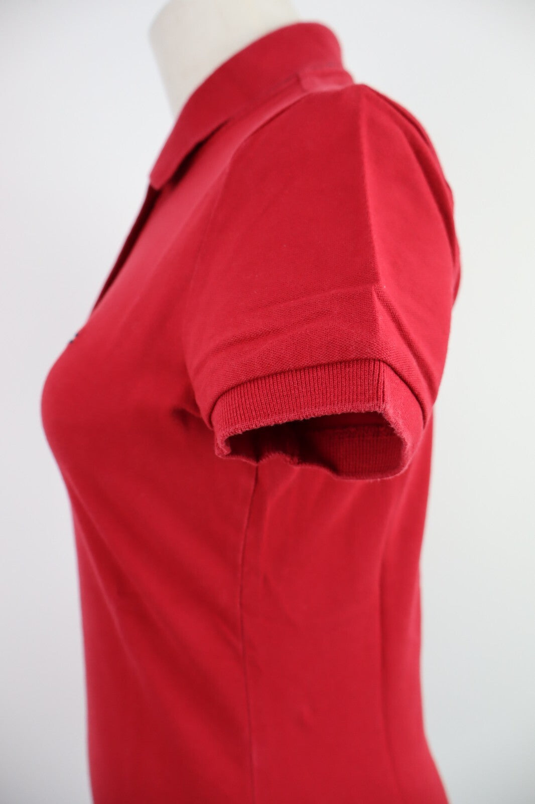 TOMMY HILFIGER POLO MAGLIA DONNA COTONE TG. S WOMAN SHIRT CASUAL VINTAGE