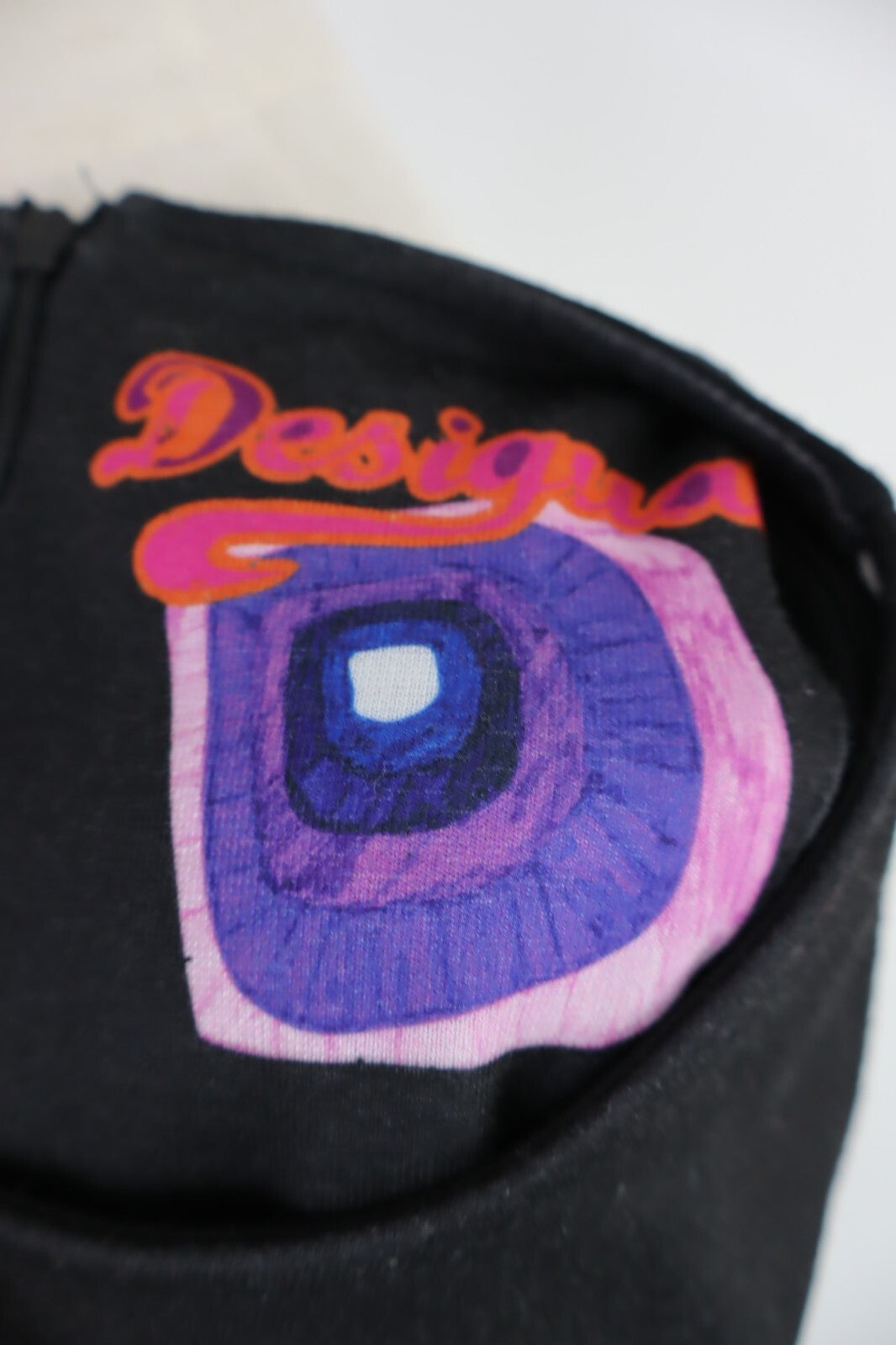 DESIGUAL VESTITO SMANICATO COTONE DONNA TG. S WOMAN CASUAL VINTAGE DRESS COTTON