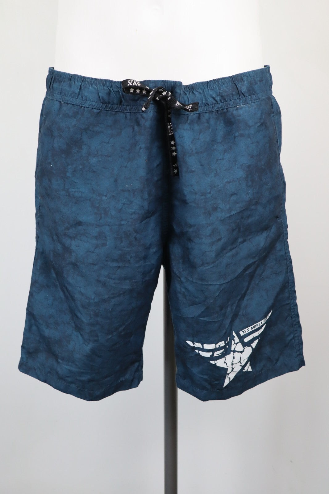 AVIREX AVX COSTUME PANTALONCINO MARE UOMO TG L MEN SWIMSUIT VINTAGE CASUAL