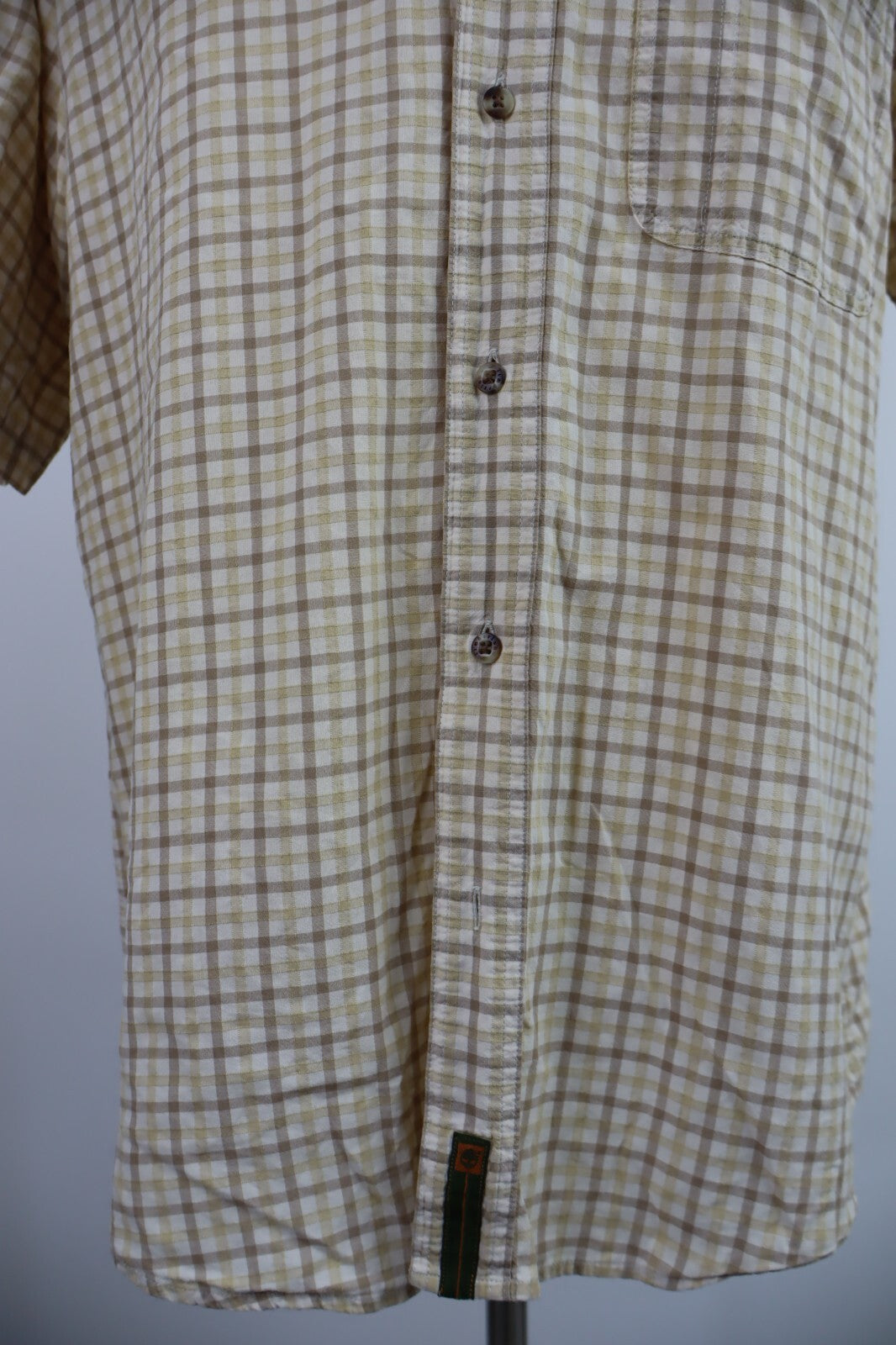 TIMBERLAND CAMICIA UOMO TG M MAN SHIRT CASUAL VINTAGE COTONE COTTON