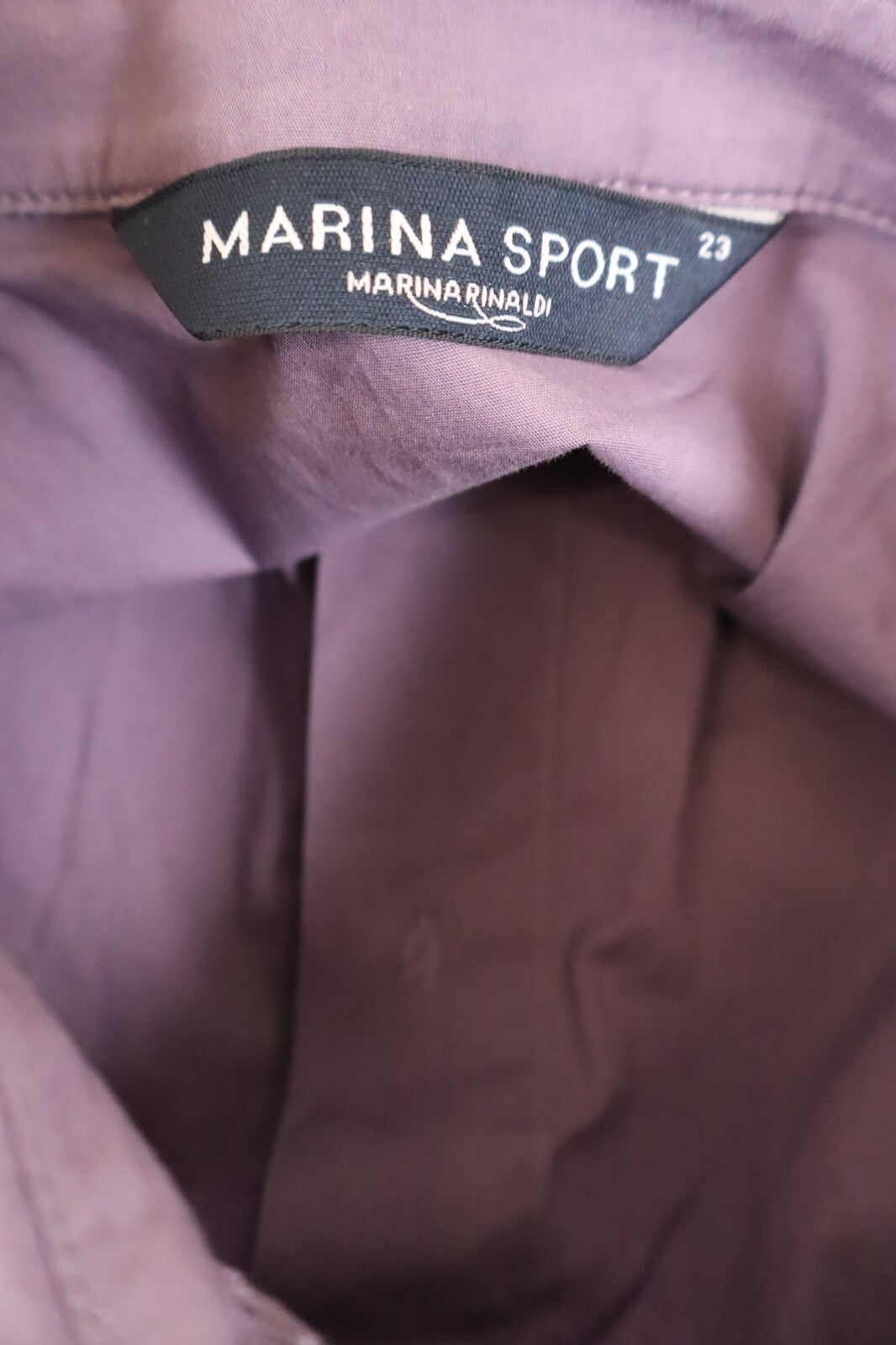 MARINA RINALDI SPORT CAMICIA DONNA TG. 23 WOMAN SHIRT CASUAL VINTAGE COTONE