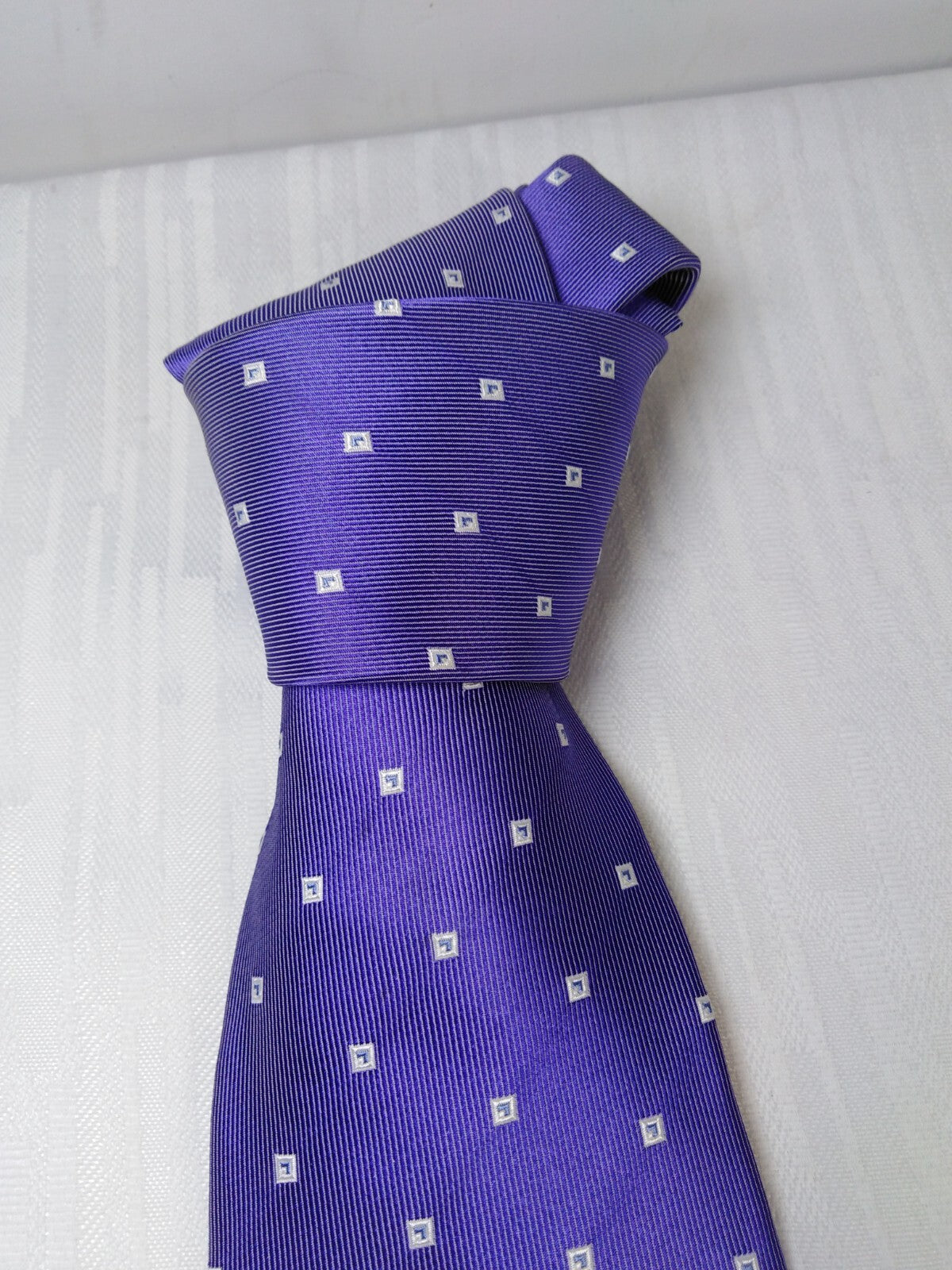 NINO SALZANO 100% SILK TIE SETA CRAVATTA NECKTIE MADE IN ITALIA CLASSIC