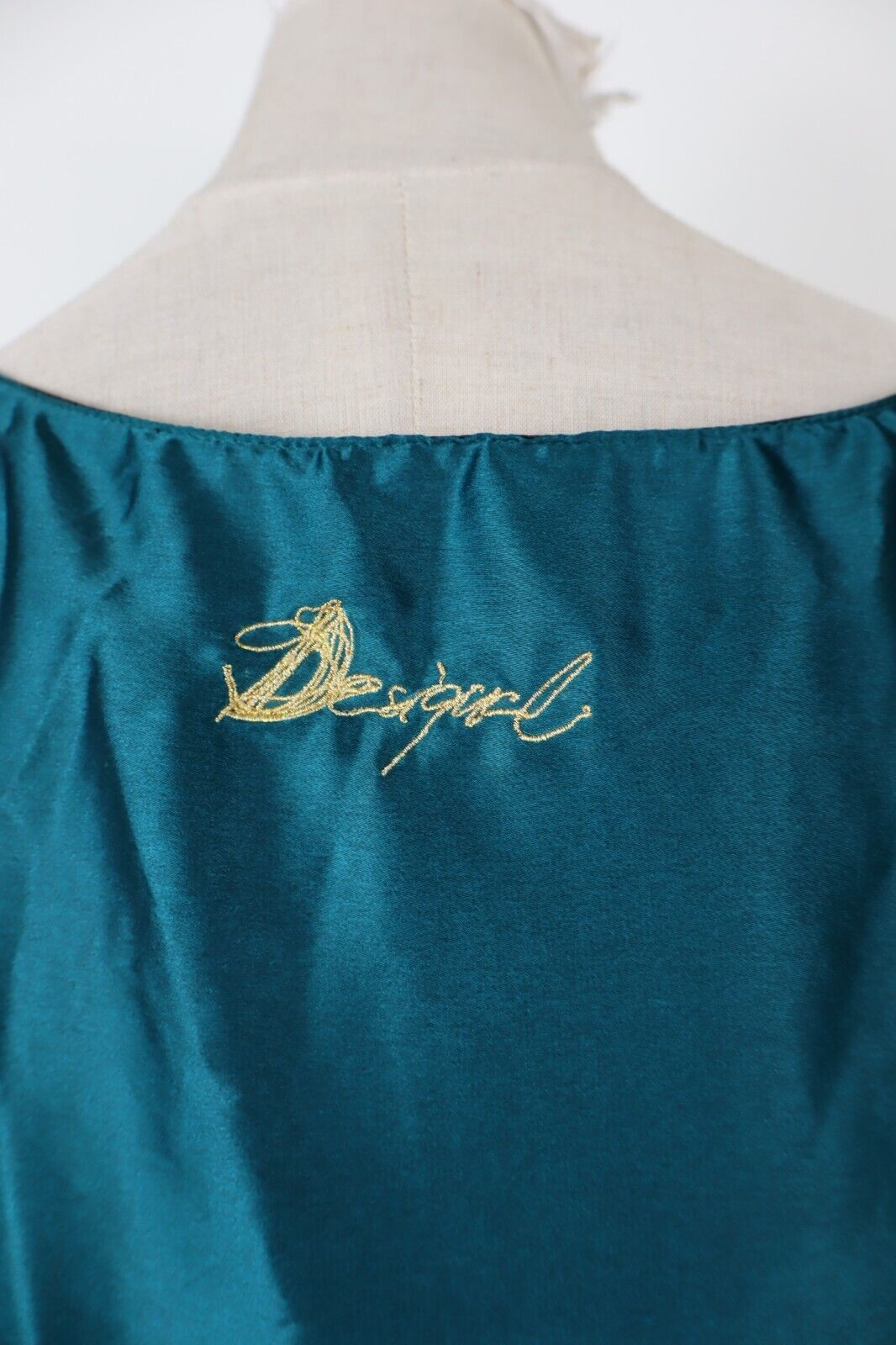 DESIGUAL VESTITO DONNA TG. 38 WOMAN CASUAL VINTAGE DRESS ABITO