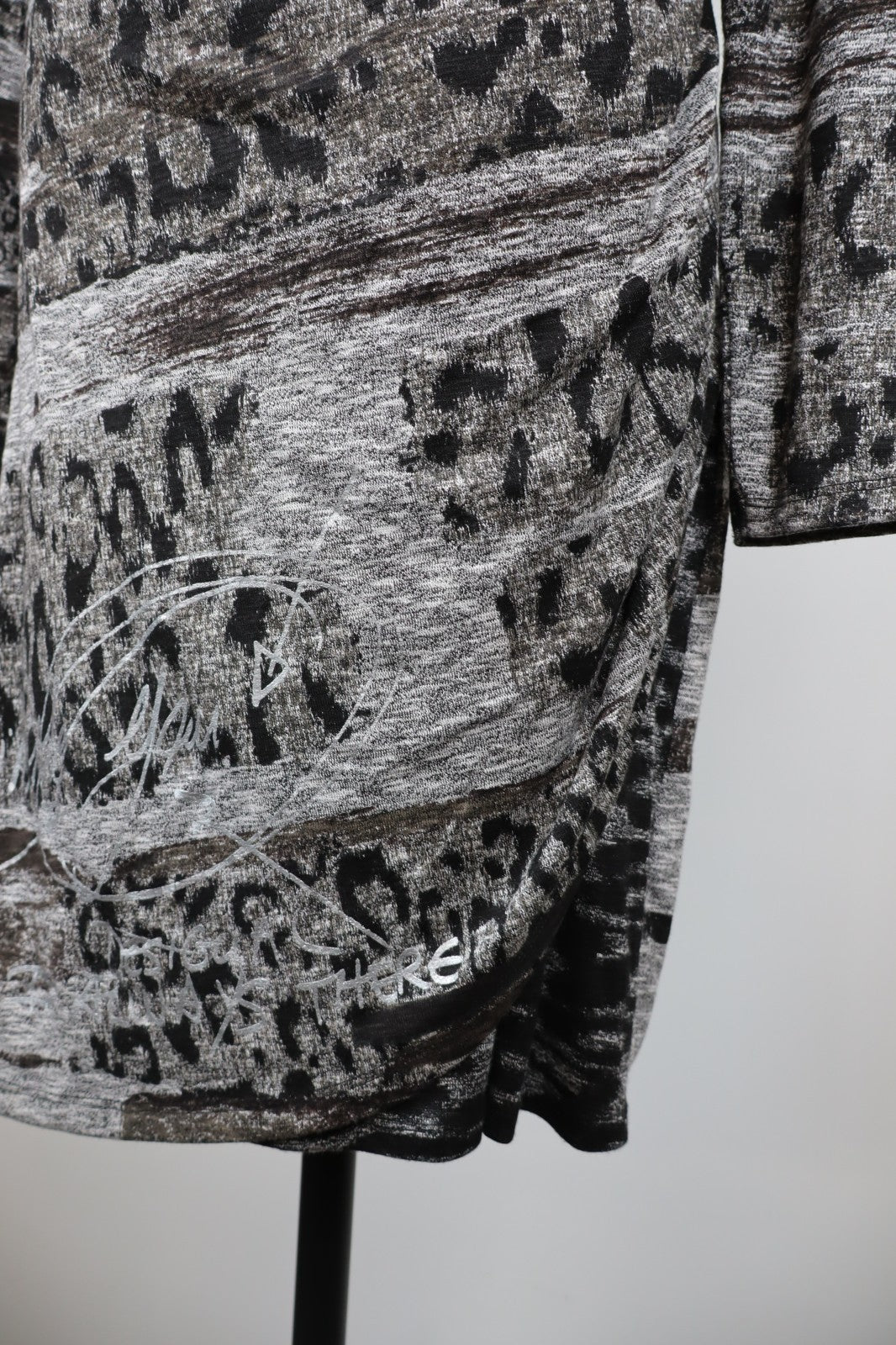 DESIGUAL VESTITO ABITO MANICHE LUNGHE DONNA TG. L WOMAN CASUAL VINTAGE DRESS