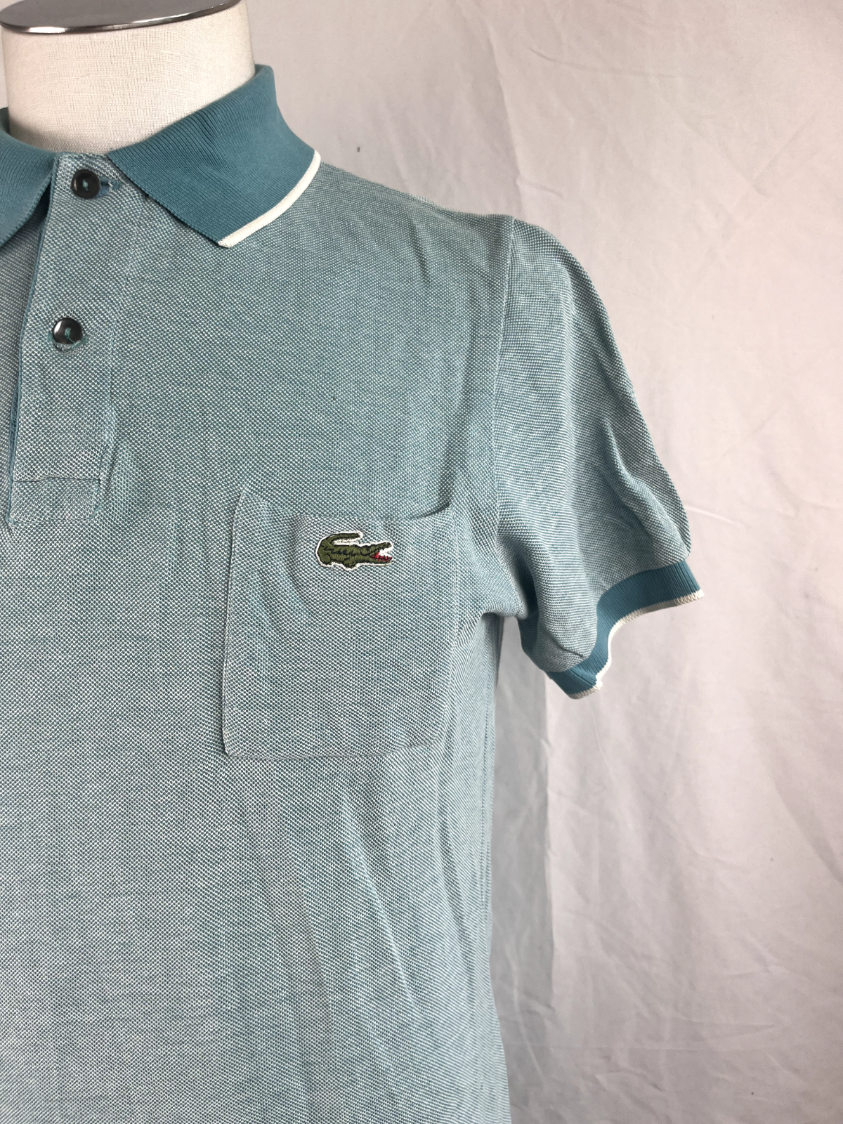 LACOSTE POLO MAGLIA UOMO COTONE TG. 4 MAN COTTON SHIRT CASUAL VINTAGE