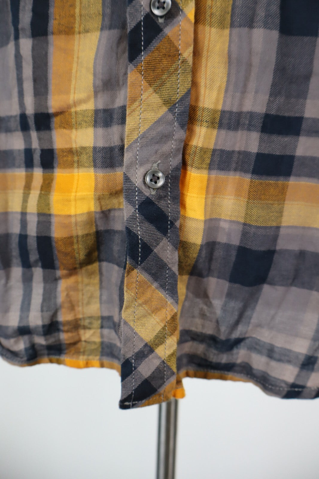 WRANGLER CAMICIA UOMO COTONE TG S MAN CASUAL VINTAGE SHIRT COTONE FLANELLA