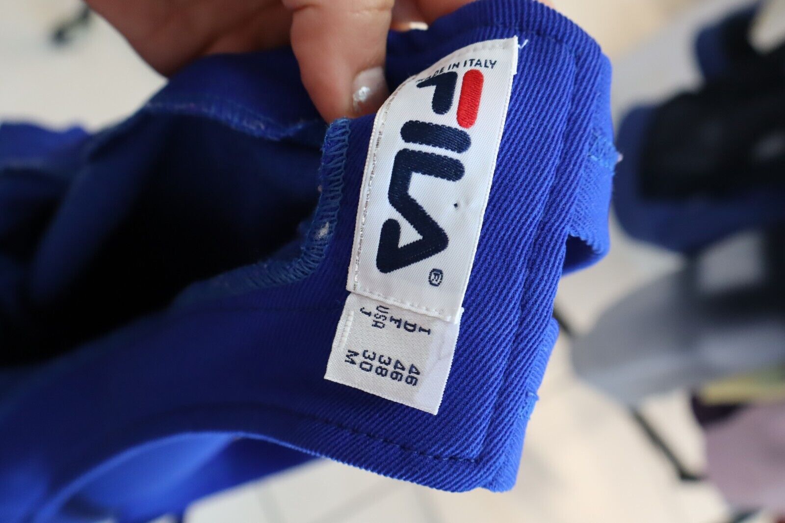 FILA TUTA COMPLETA SALOPETTE NEVE SCI Tg. 46 TRACKSUIT UOMO SPORT