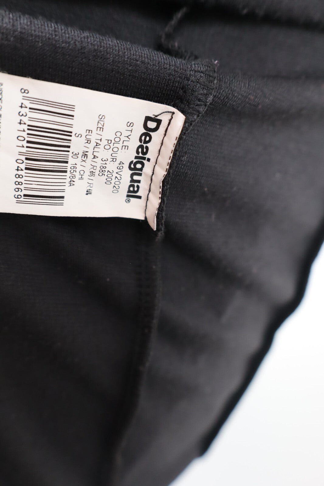 DESIGUAL VESTITO ABITO MEZZE MANICHE DONNA TG. S WOMAN CASUAL VINTAGE DRESS