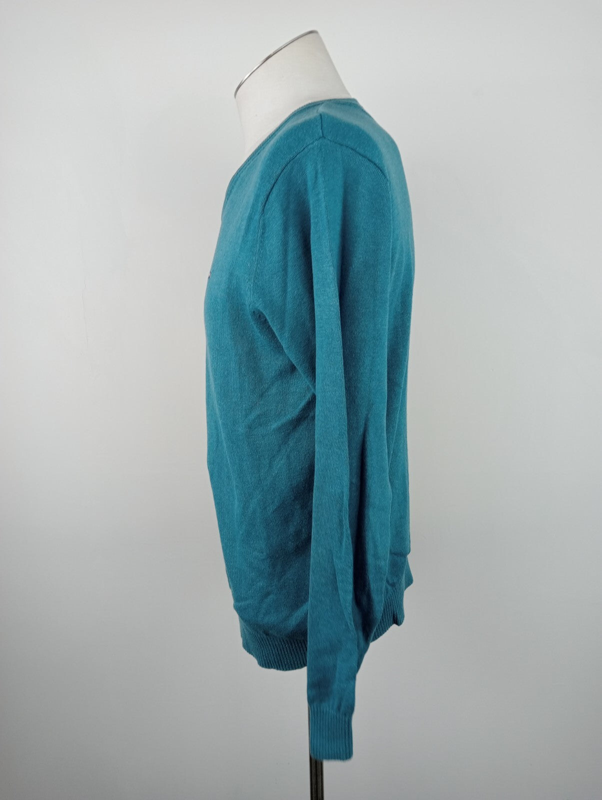 TOMMY HILFIGER MAGLIONE COTONE VINTAGE UOMO Tg. M MAN SWEATER CASUAL MADE ITALY