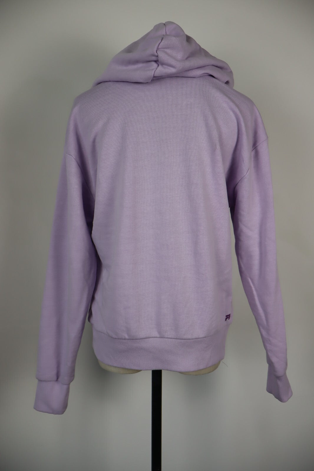 FILA FELPA CON CAPPUCCIO DONNA Tg S WOMAN CASUAL VINTAGE SWEATSHIRT COTONE