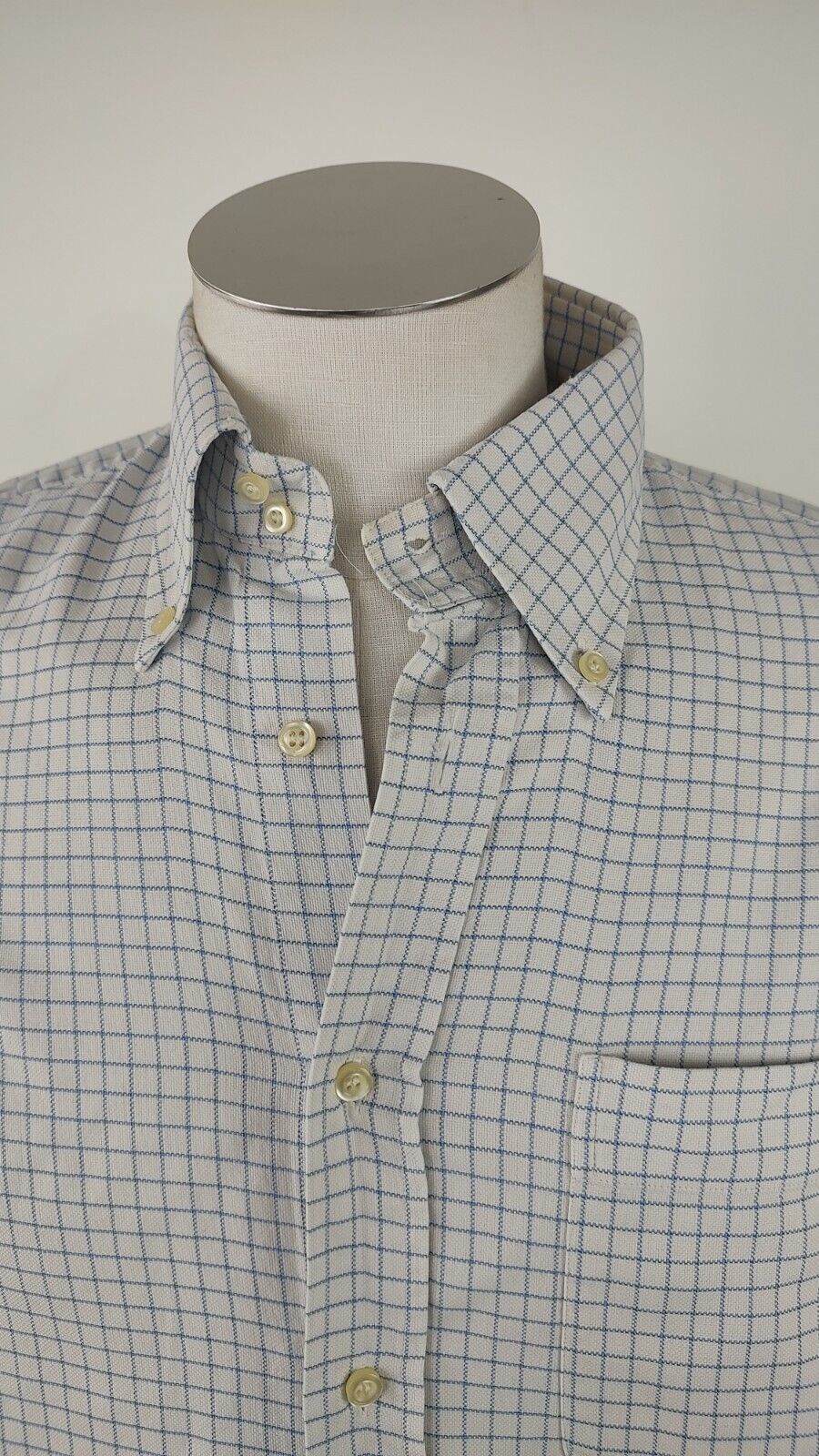 PIERRE CARDIN CAMICIA UOMO TG. 40 MAN CASUAL VINTAGE SHIRT COTONE