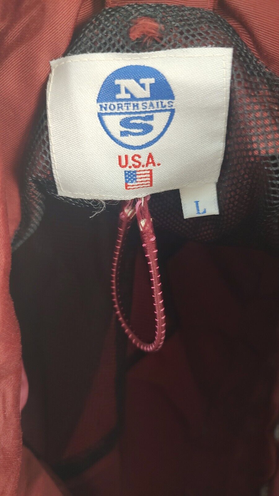 NORTH SAILS GIUBBINO UOMO Tg L VINTAGE MAN JACKET IMPERMEABILE