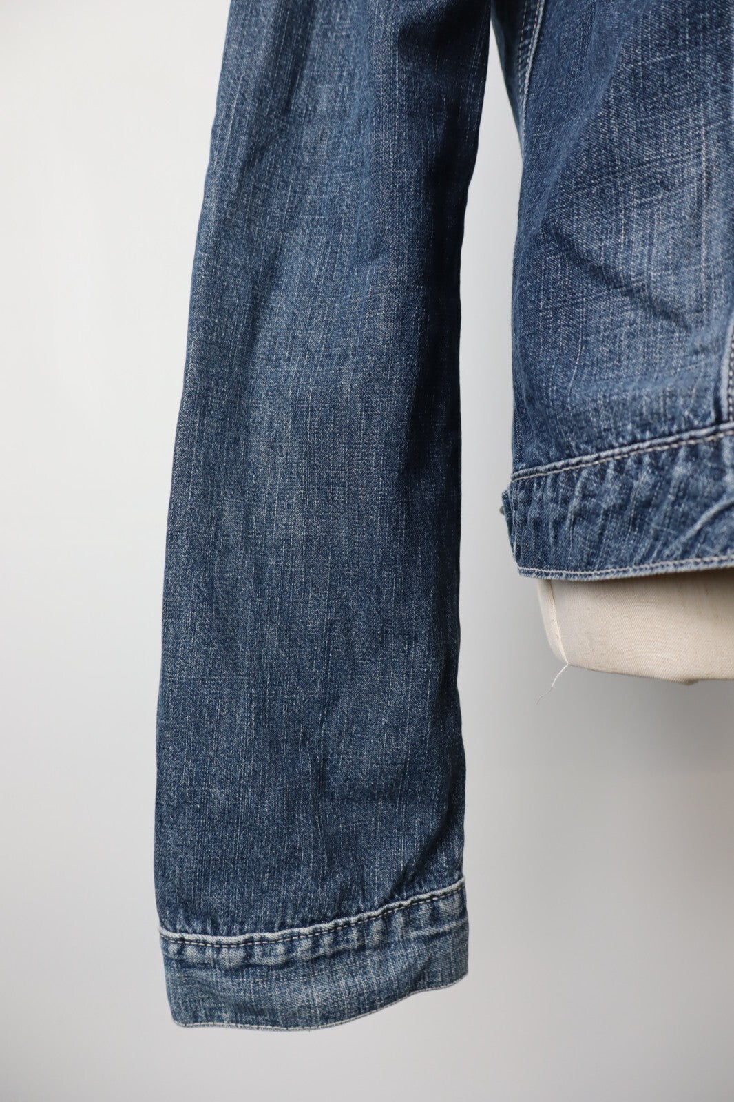 CARRERA GIUBBINO JEANS DONNA COTONE TG L WOMAN CASUAL JACKET VINTAGE DENIM