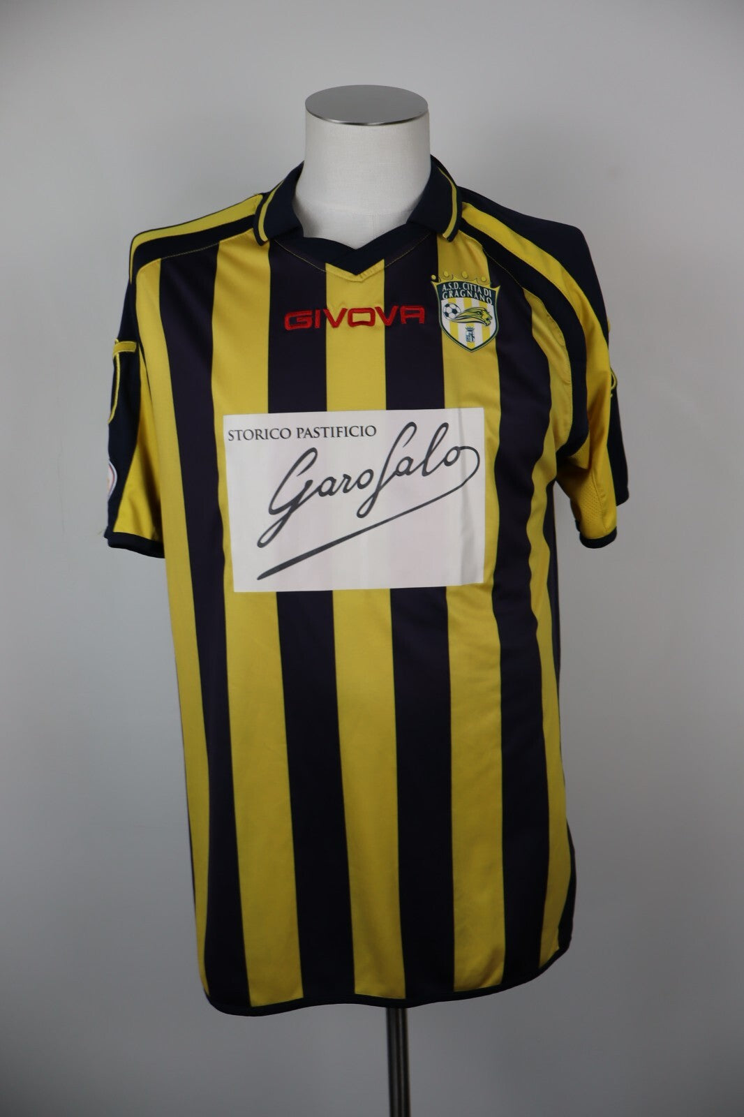 GIVOVA ASD CITTA DI GRAGNANO N 11 MAGLIA CALCIO UOMO Tg L SOCCER JERSEY VINTAGE