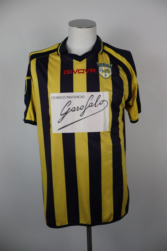 GIVOVA ASD CITTA DI GRAGNANO N 11 MAGLIA CALCIO UOMO Tg L SOCCER JERSEY VINTAGE