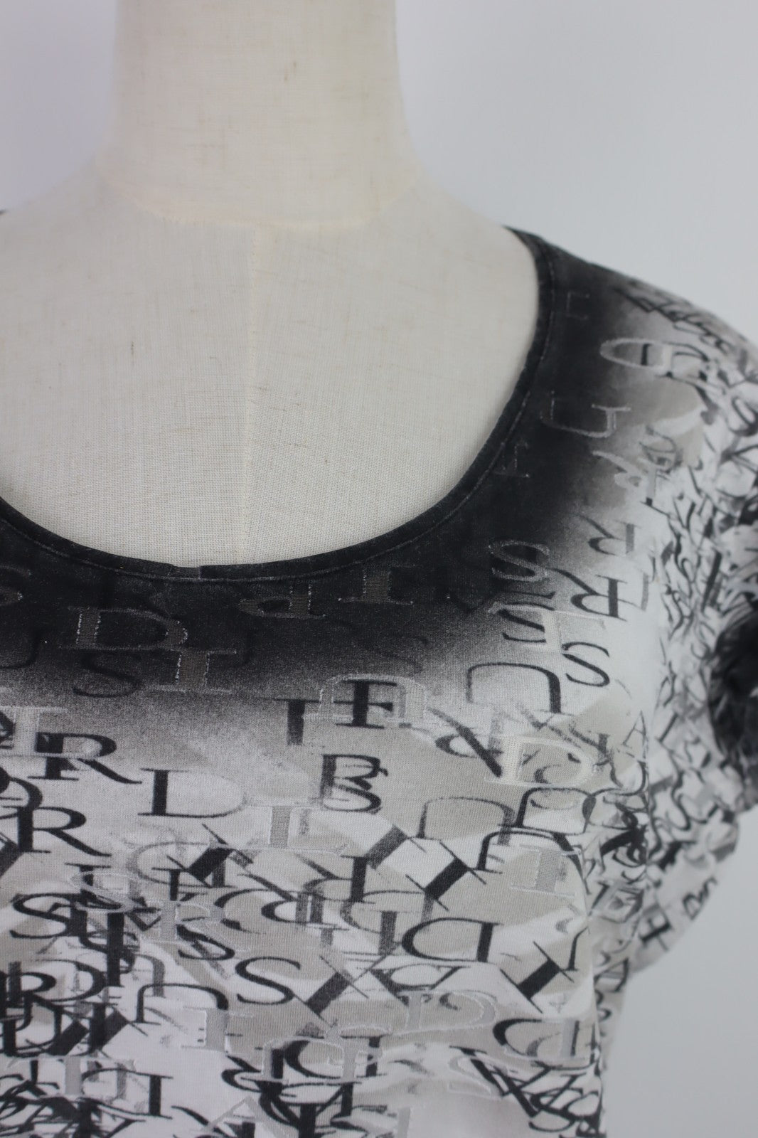 TRUSSARDI JEANS MAGLIA DONNA TG. XXL WOMAN CASUAL VINTAGE T-SHIRT TOP COTONE