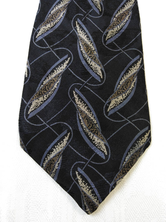 PAL ZILERI 100% SETA SILK TIE CRAVATTA NECKTIE ITALY VINTAGE CLASSIC