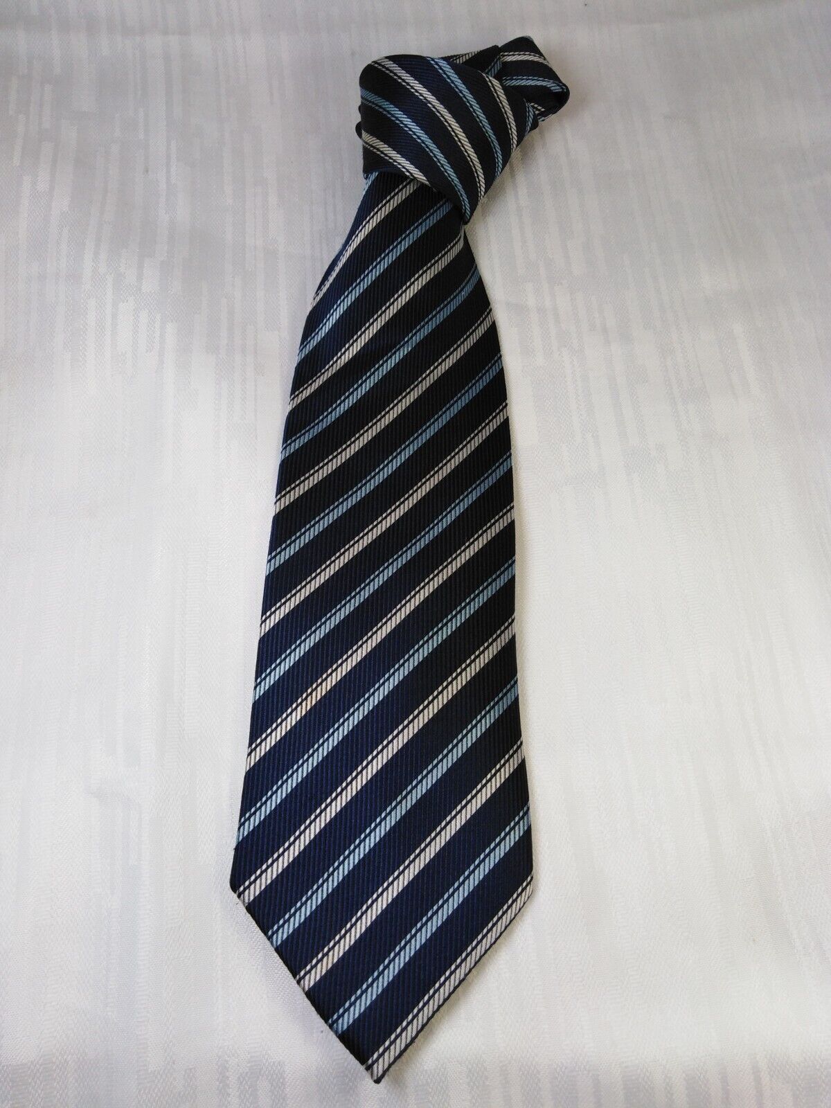 GIORGIO MARIANI 100% SETA SILK TIE CRAVATTA NECKTIE ITALY VINTAGE SELF TIPPED