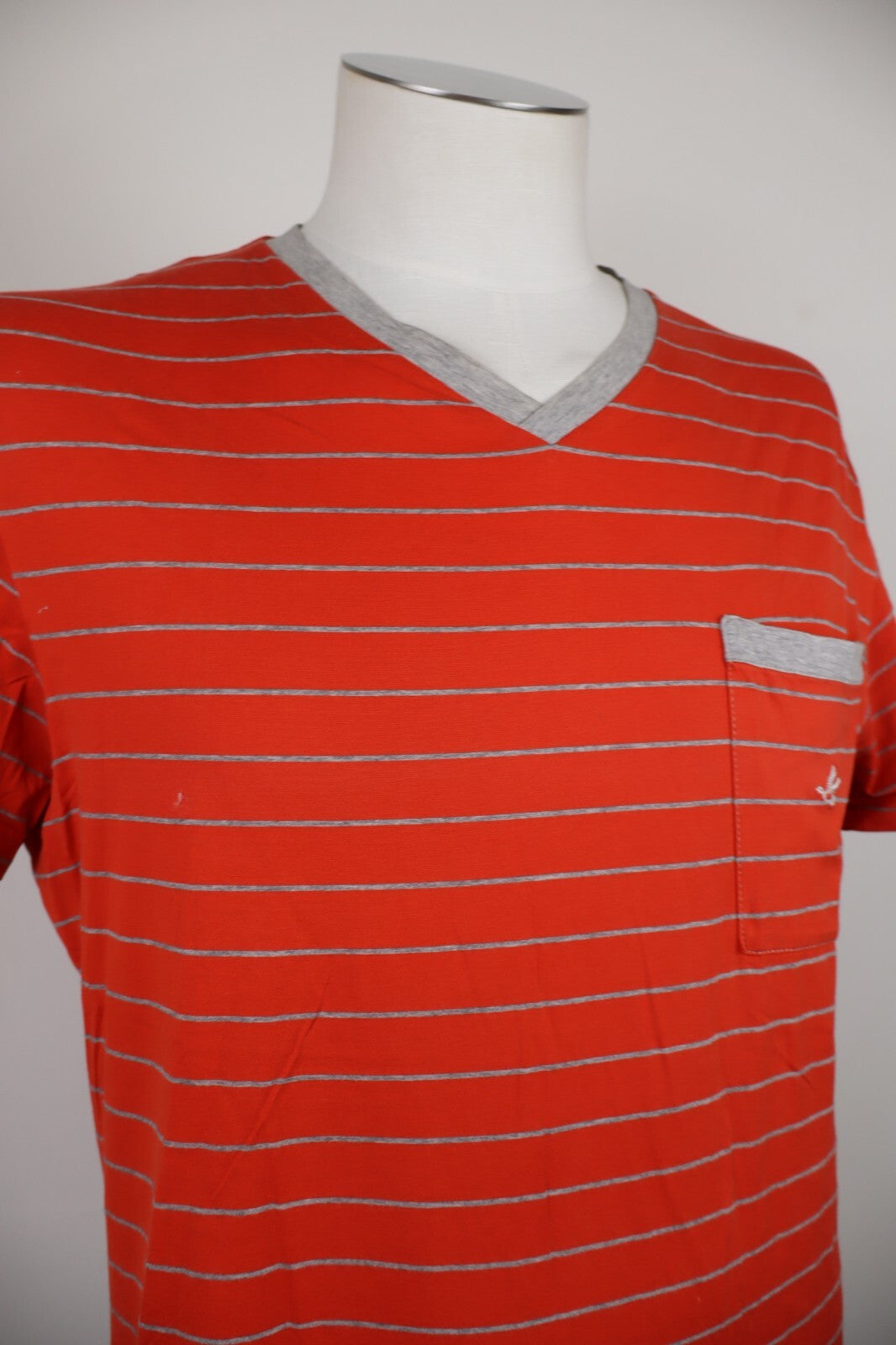 BROOKSFIELD MAGLIA UOMO COTONE TG 48 MAN COTTON T-SHIRT CASUAL VINTAGE A RIGHE