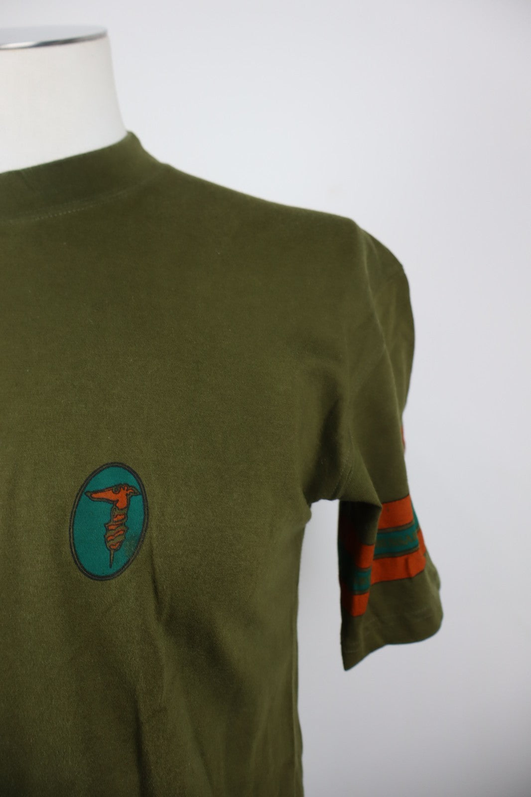 TRUSSARDI  ACTION MAGLIA UOMO COTONE TG M MAN COTTON T-SHIRT CASUAL VINTAGE LOGO