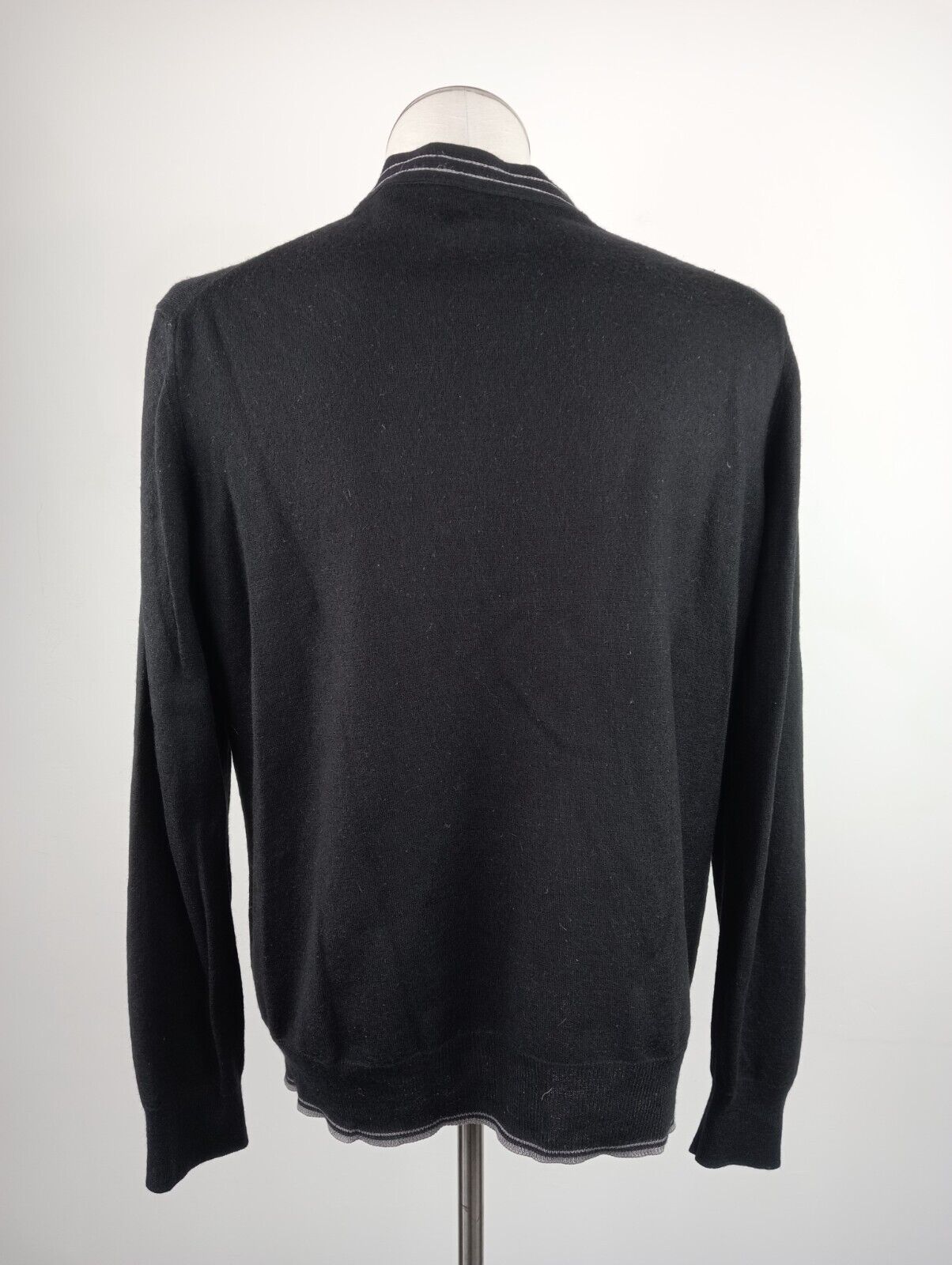 ENERGIE CARDIGAN MAGLIONE LANA WOOL UOMO TG 2XL MAN SWEATER CASUAL VINTAGE