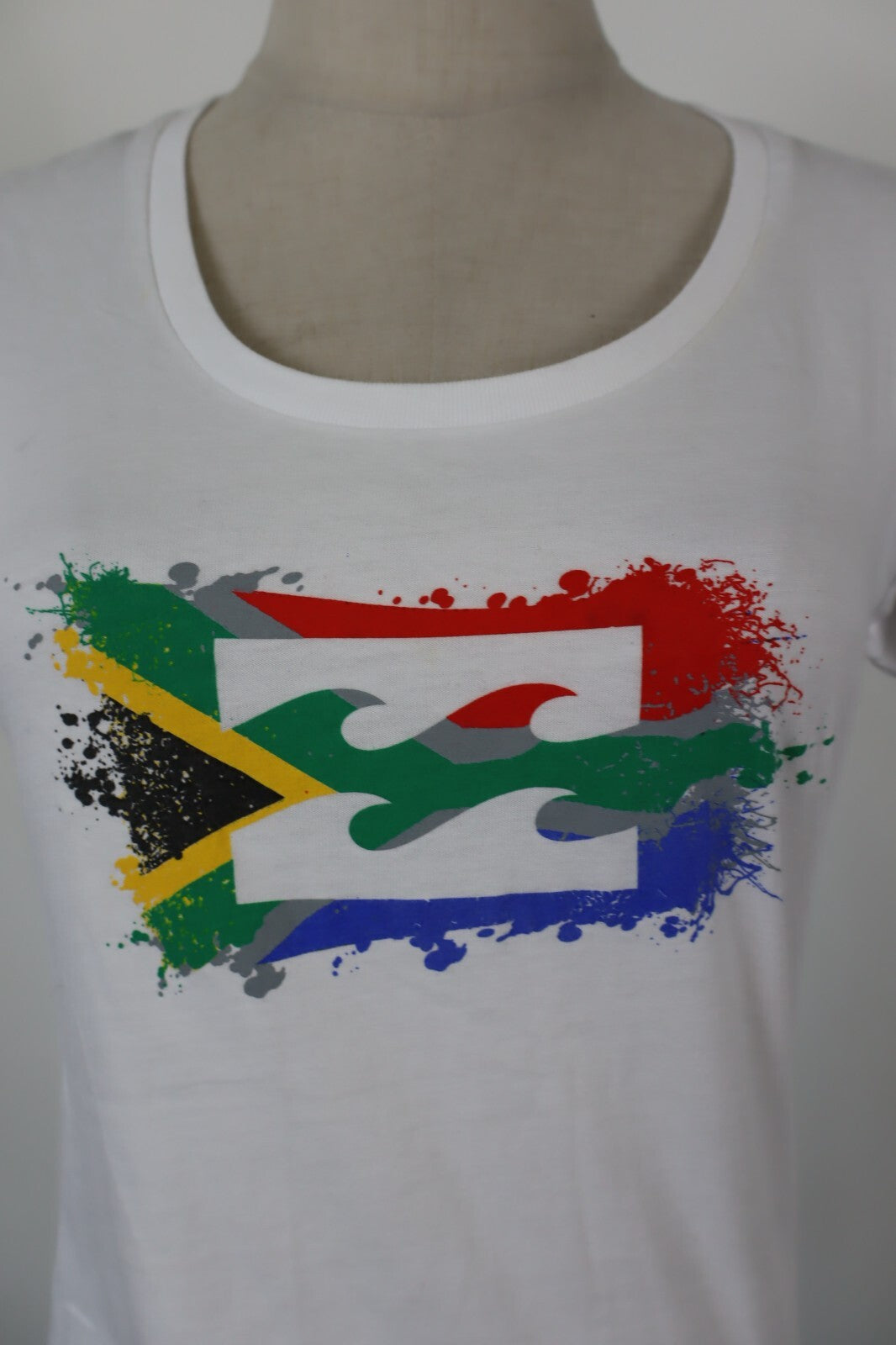 BILLABONG MAGLIA DONNA TG.  XL WOMAN CASUAL VINTAGE T-SHIRT COTONE SOUTH AFRICA